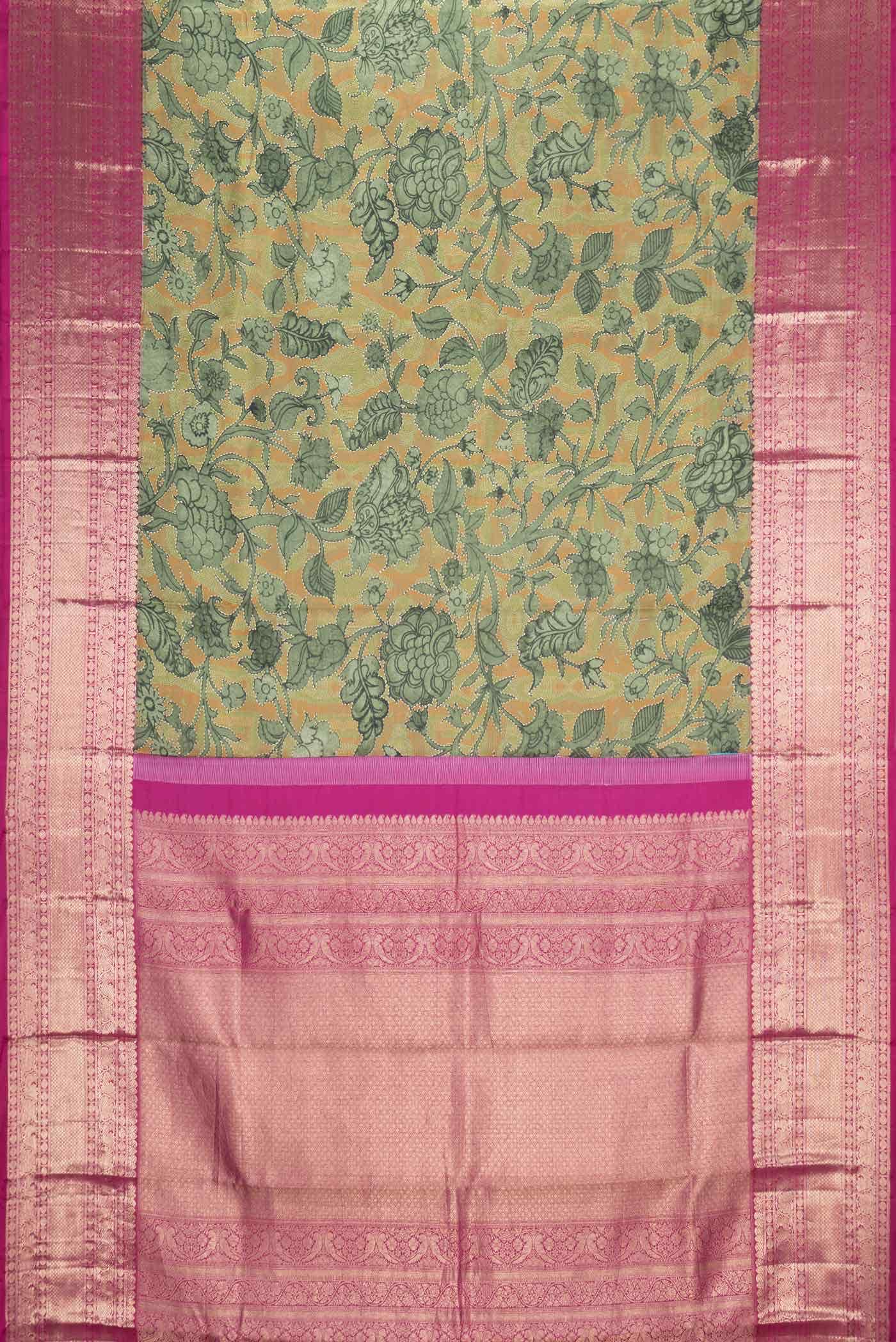 Green Kanchipuram Silk Saree