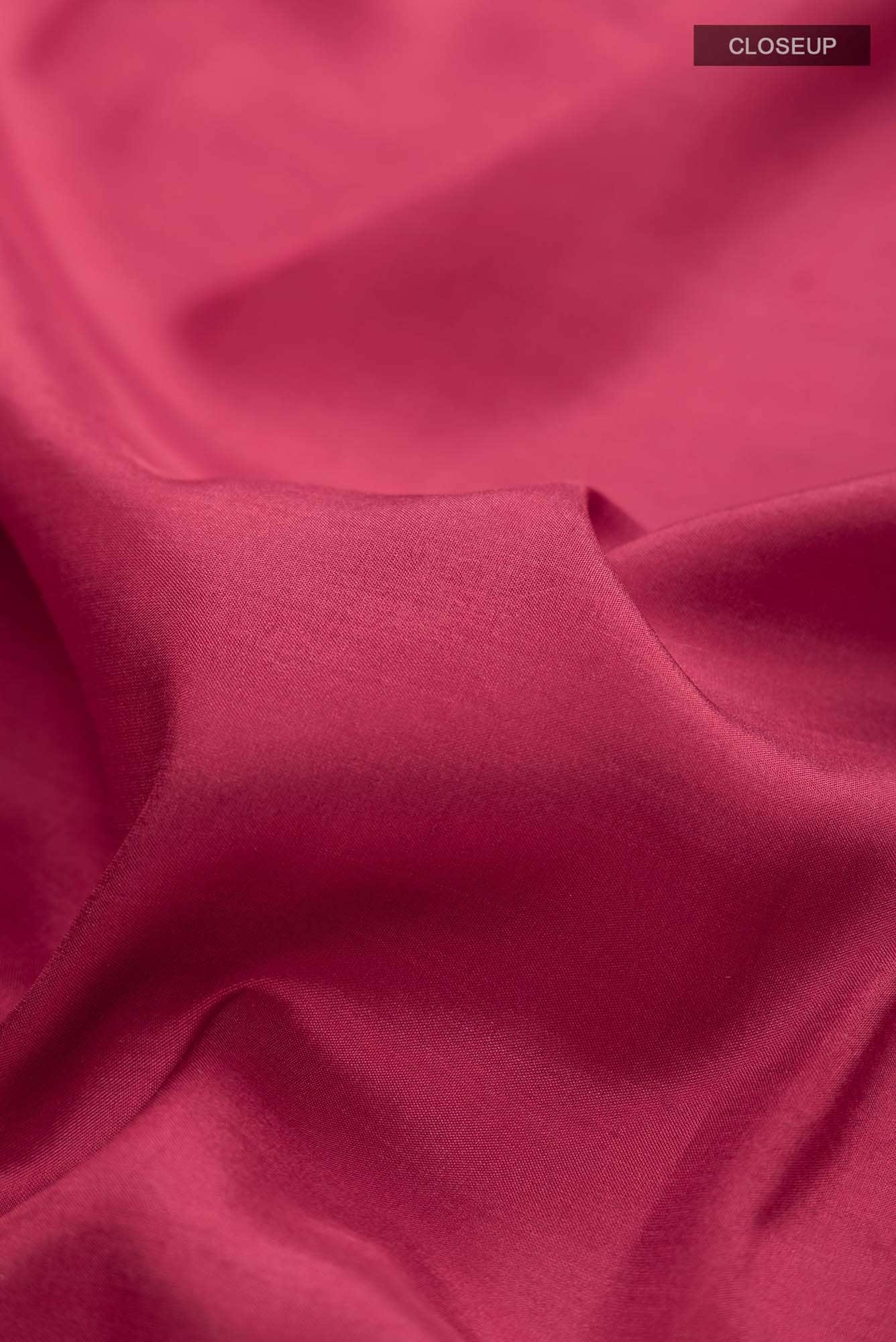 Red Printed Silk Saree