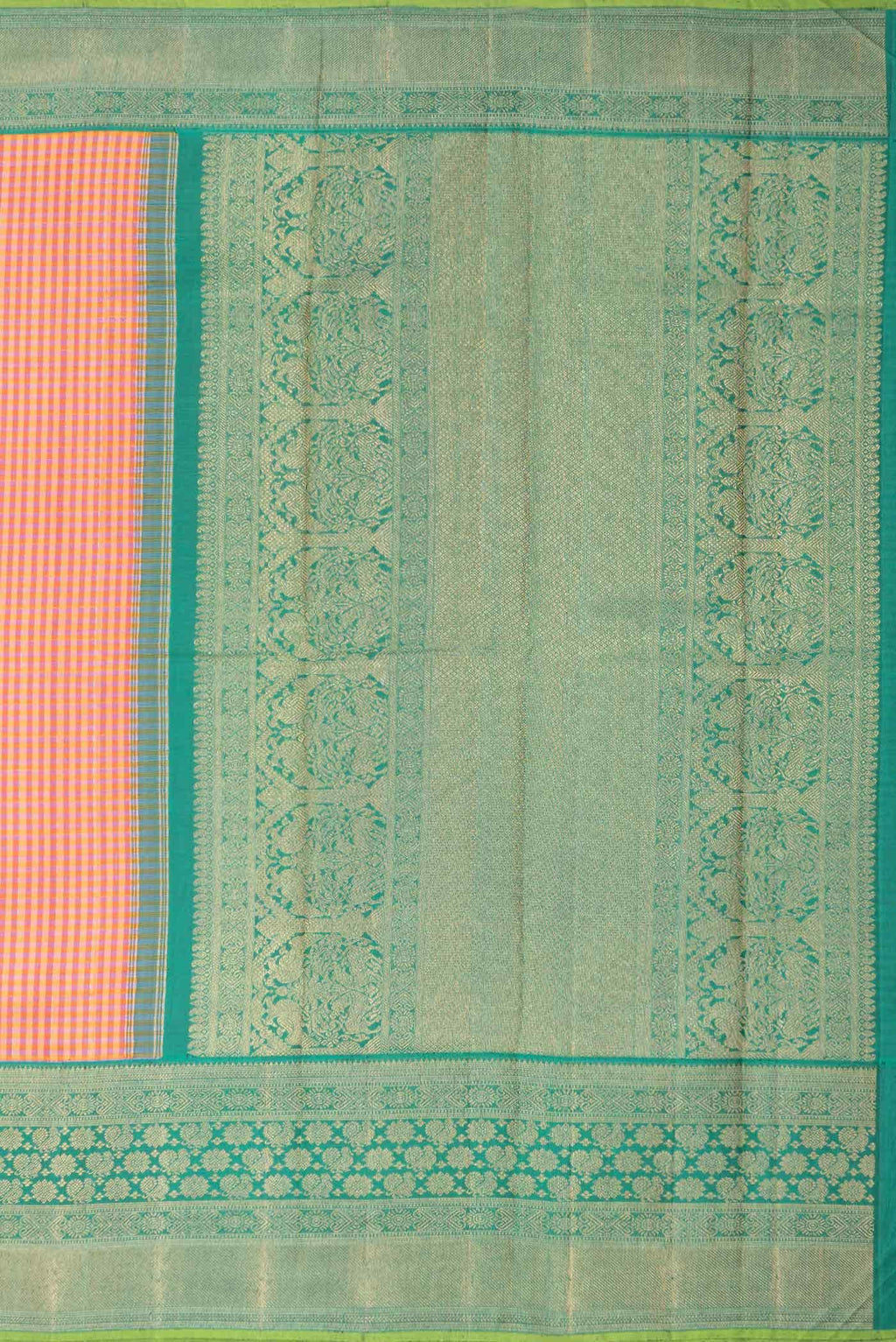 Pure Silk Pure Zari Multi Kanchipuram Saree