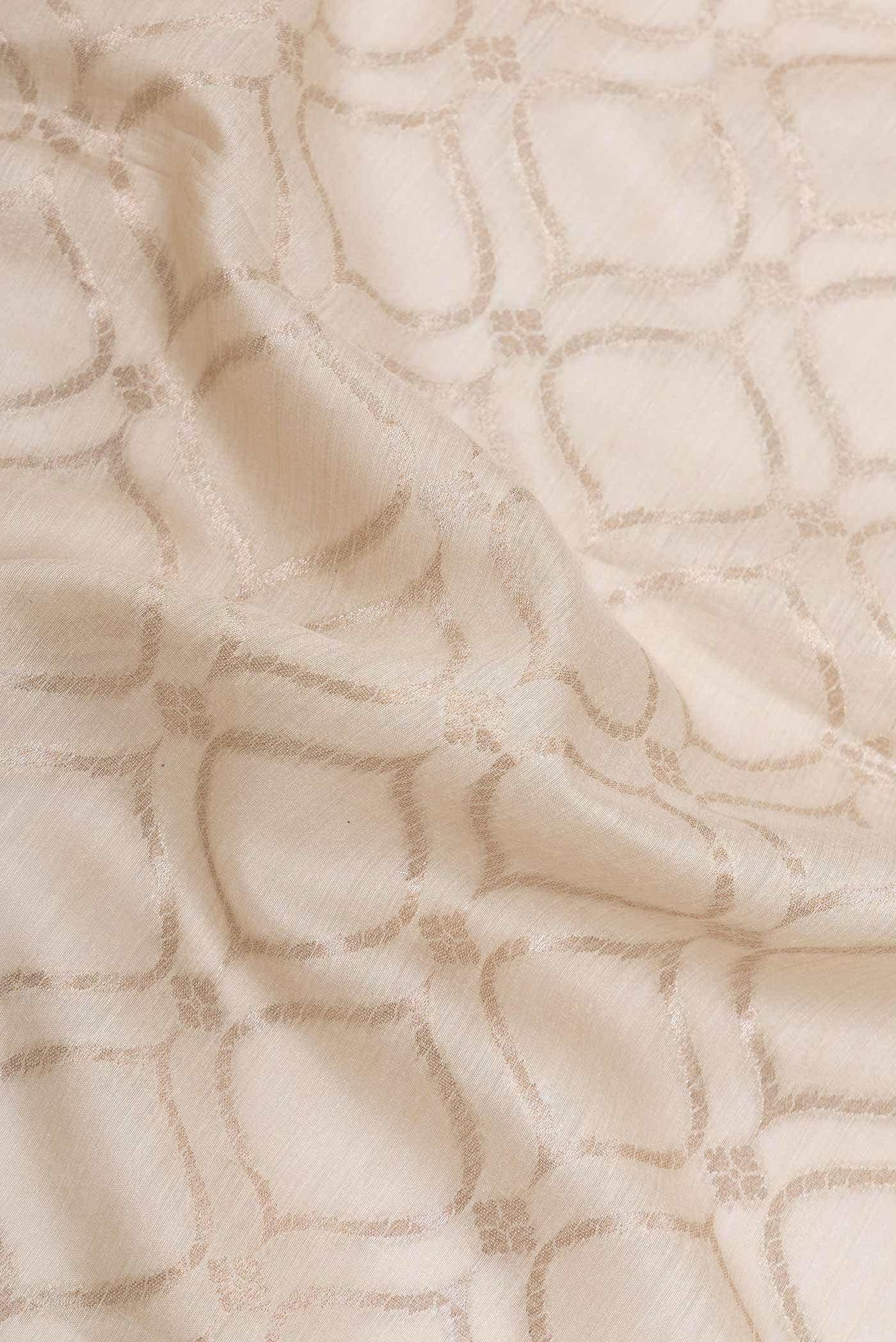 Beige Dual Tone Mysore Georgette Saree
