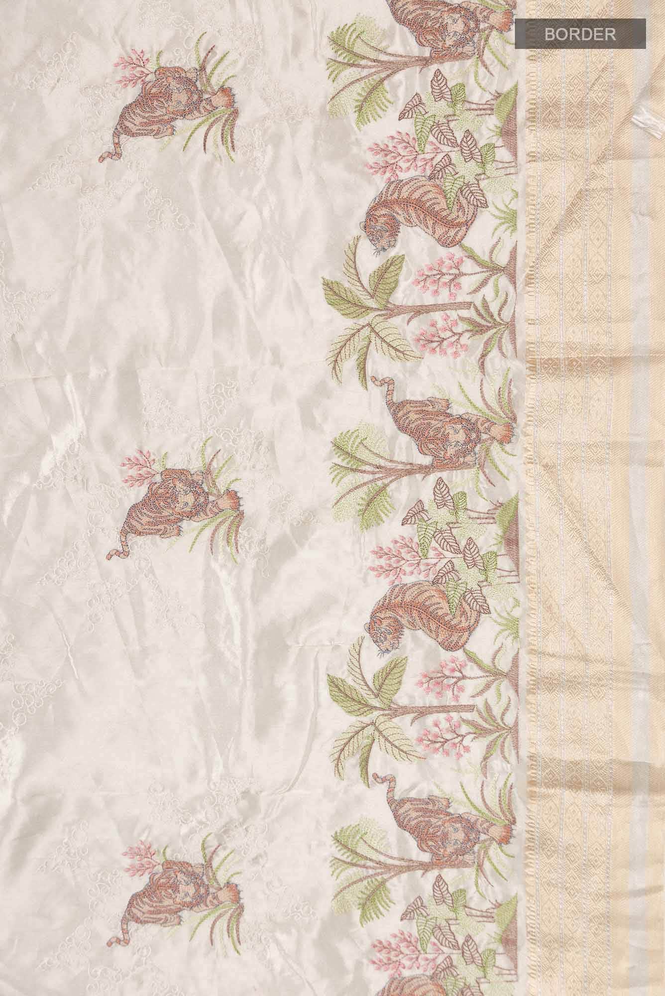 Gold Tissue Silk Saree