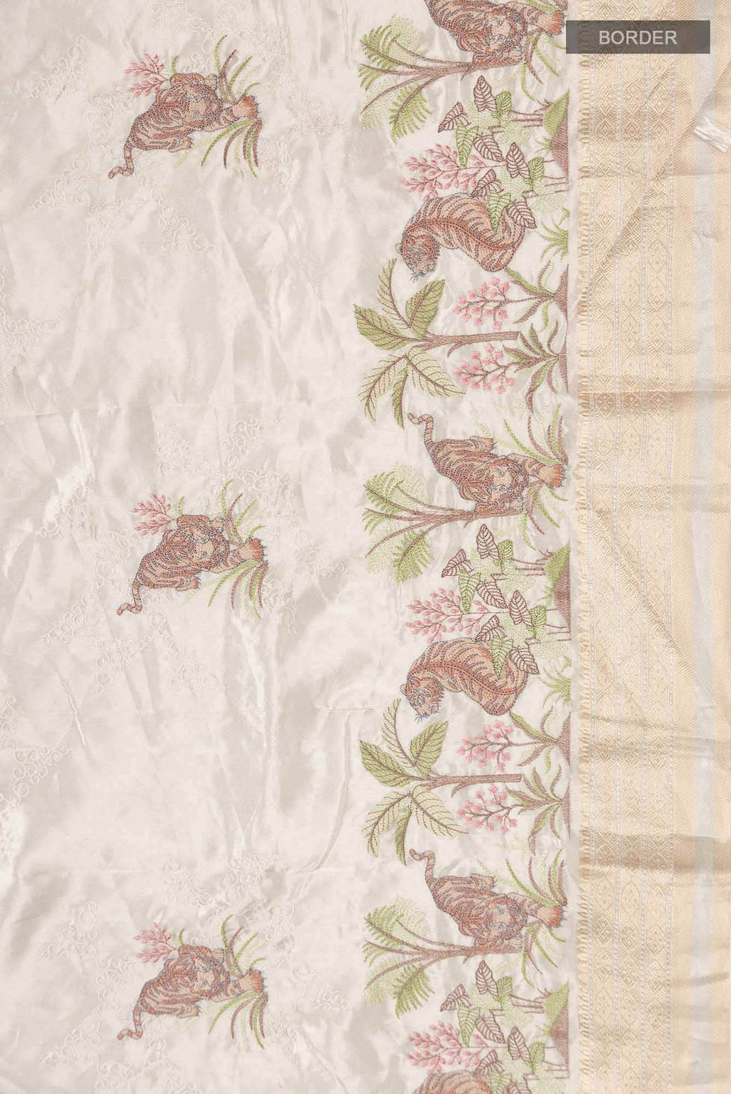 Gold Tissue Silk Saree