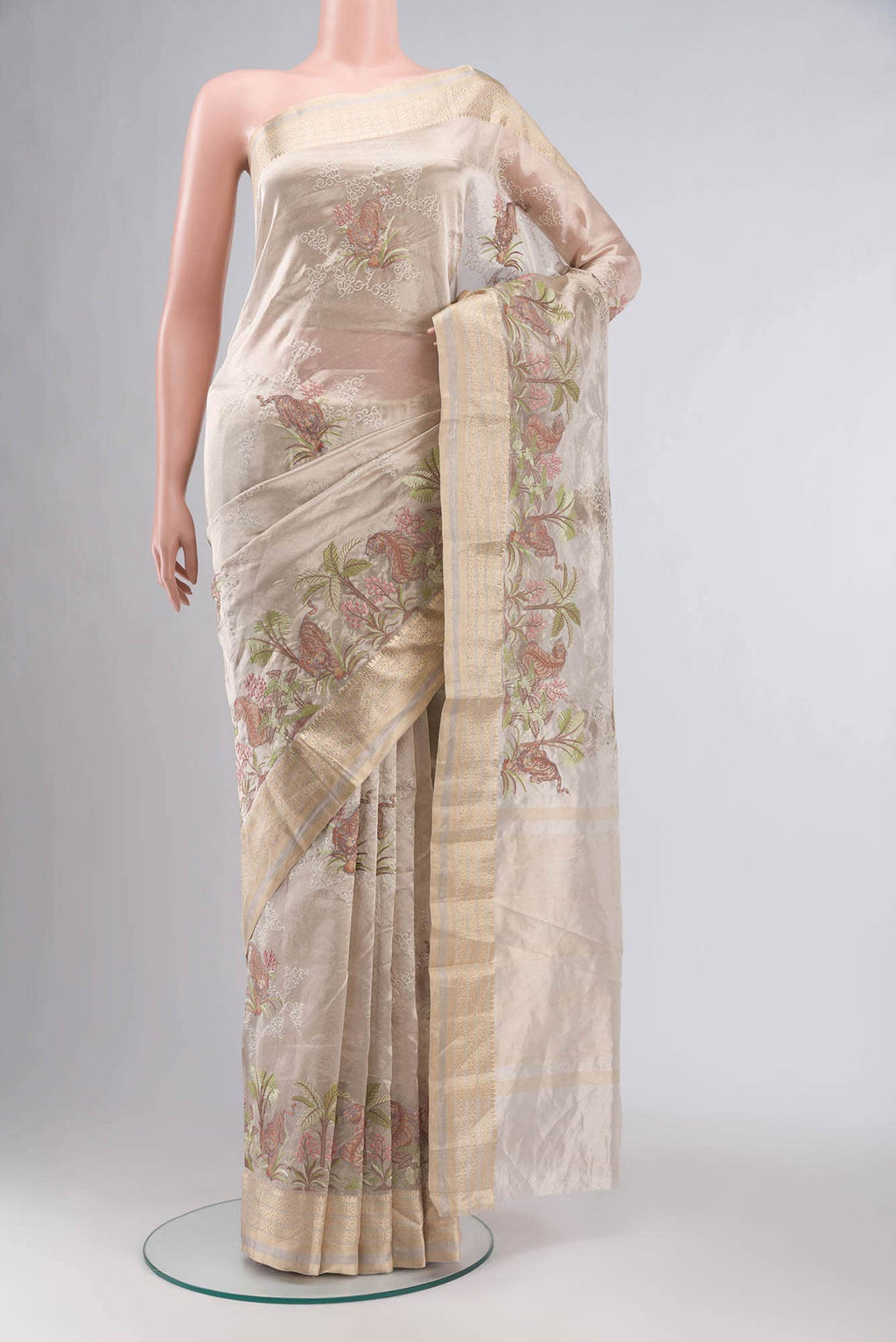 Gold Tissue Silk Saree