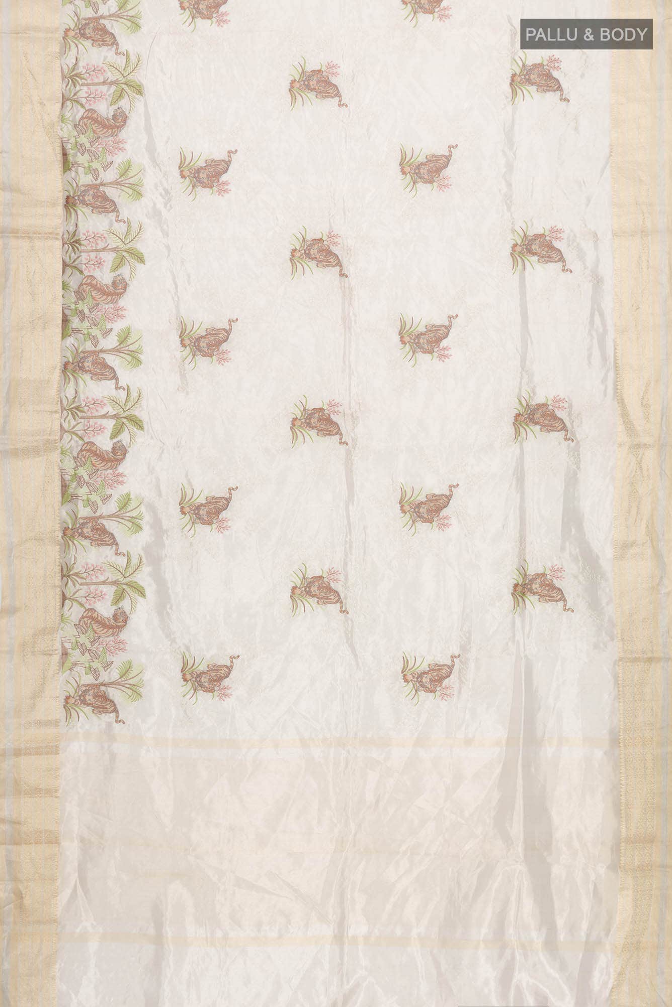 Gold Tissue Silk Saree
