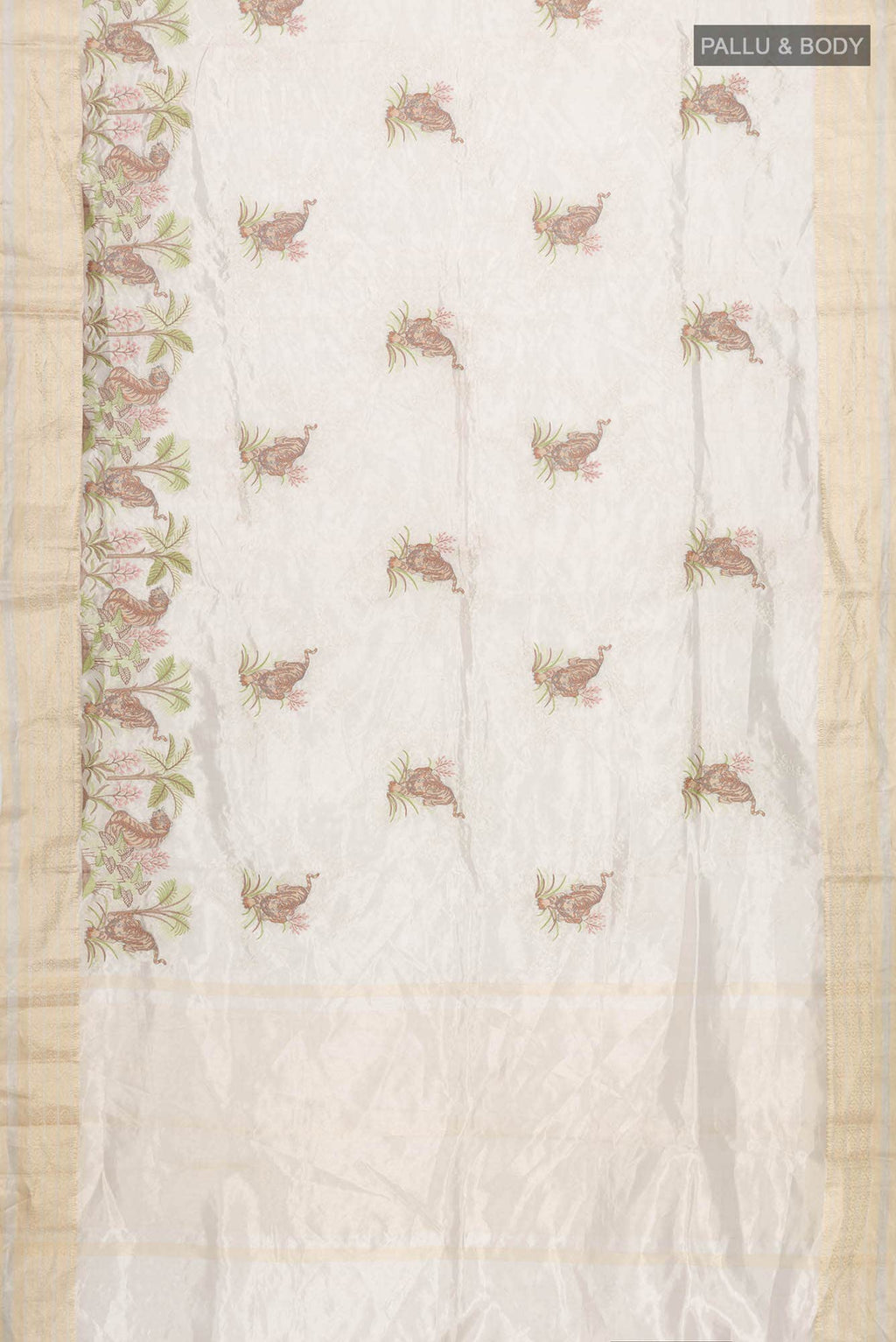 Gold Tissue Silk Saree