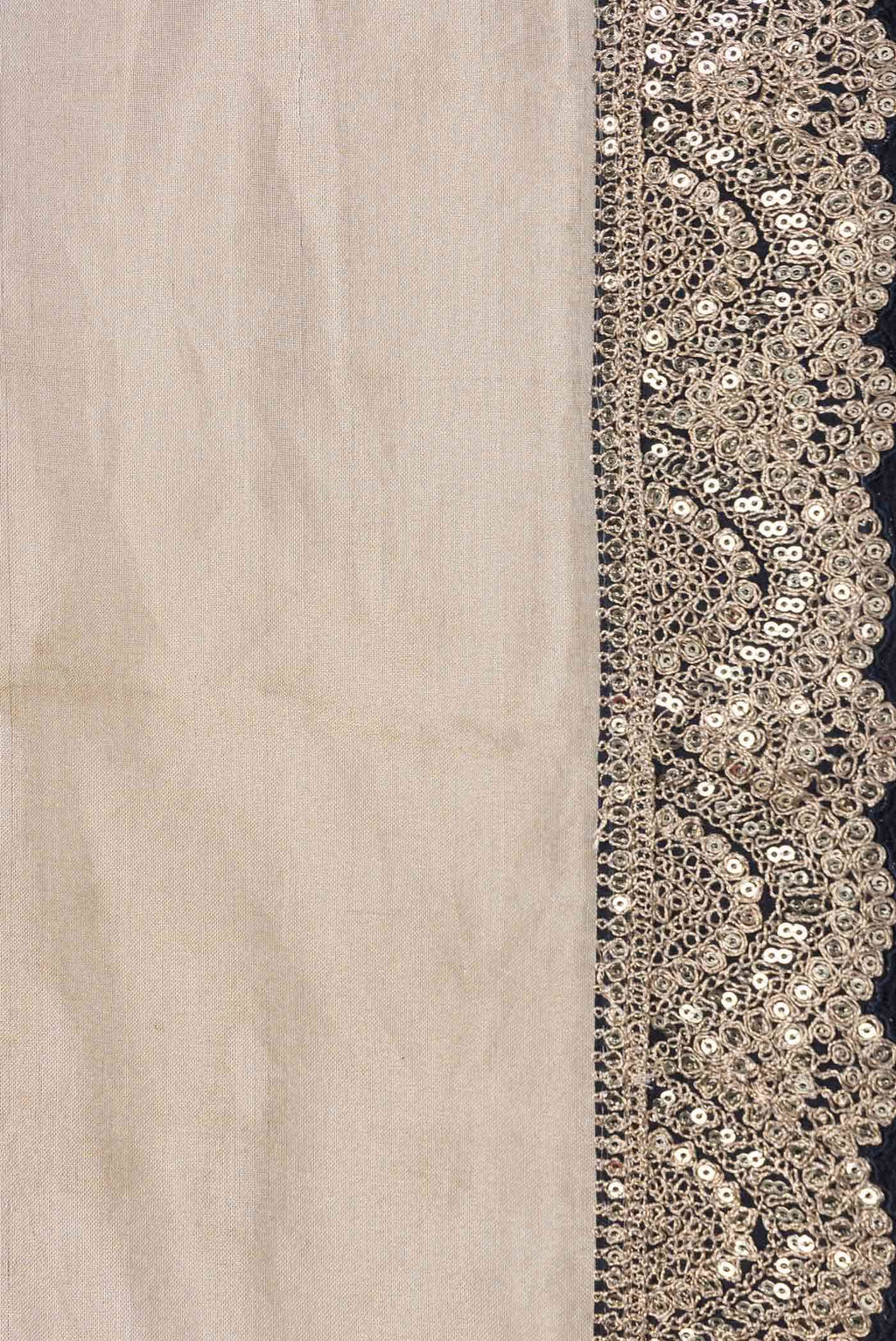 Gold Dual Tone Organza Silk Saree