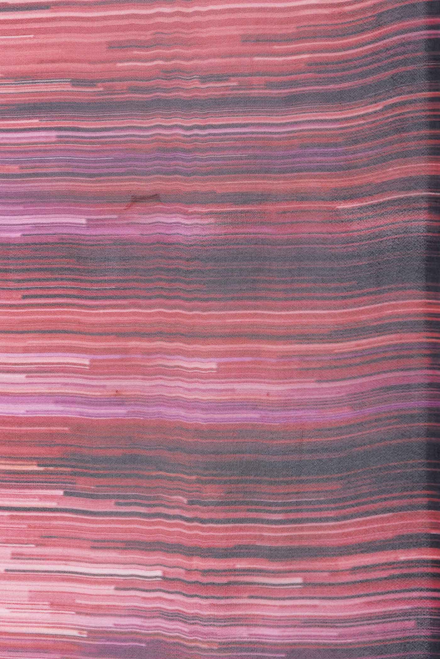 Pink Dual Tone Mysore Georgette Saree