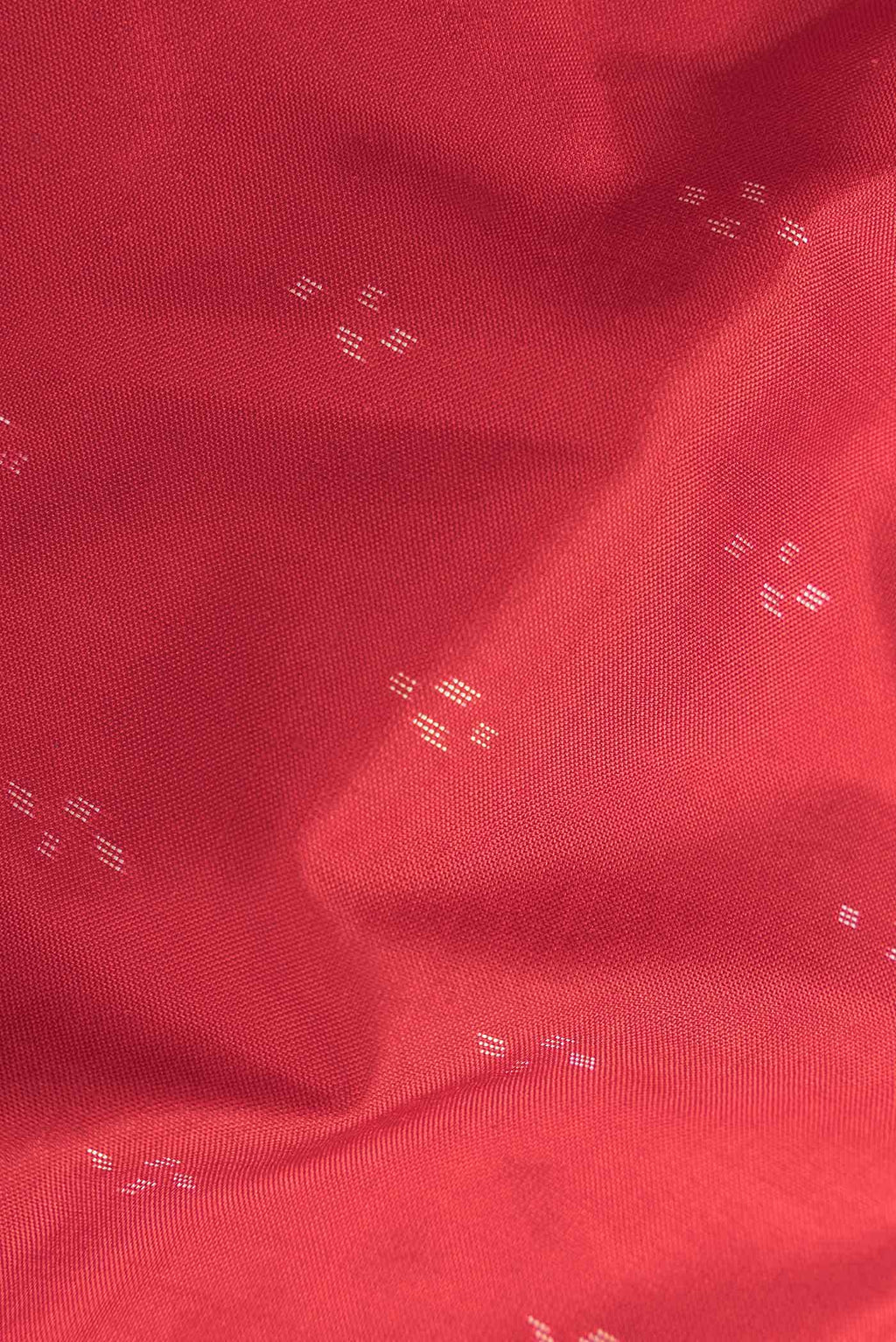 Red Dual Tone Double Ikat Saree