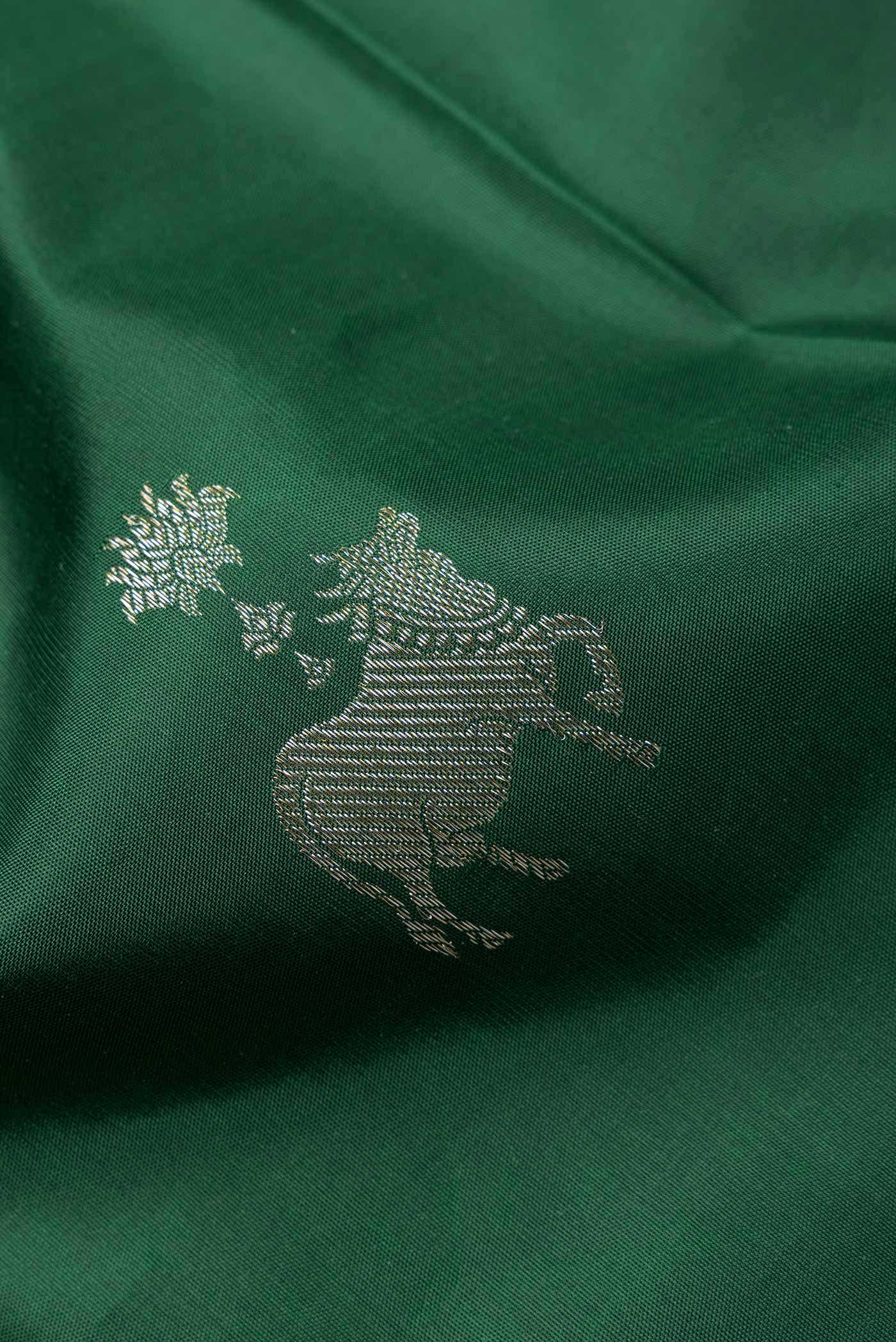 Green Kanchipuram Silk Saree