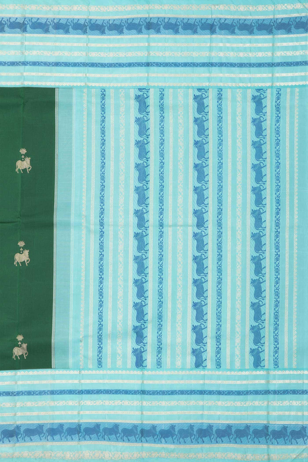 Green Kanchipuram Silk Saree