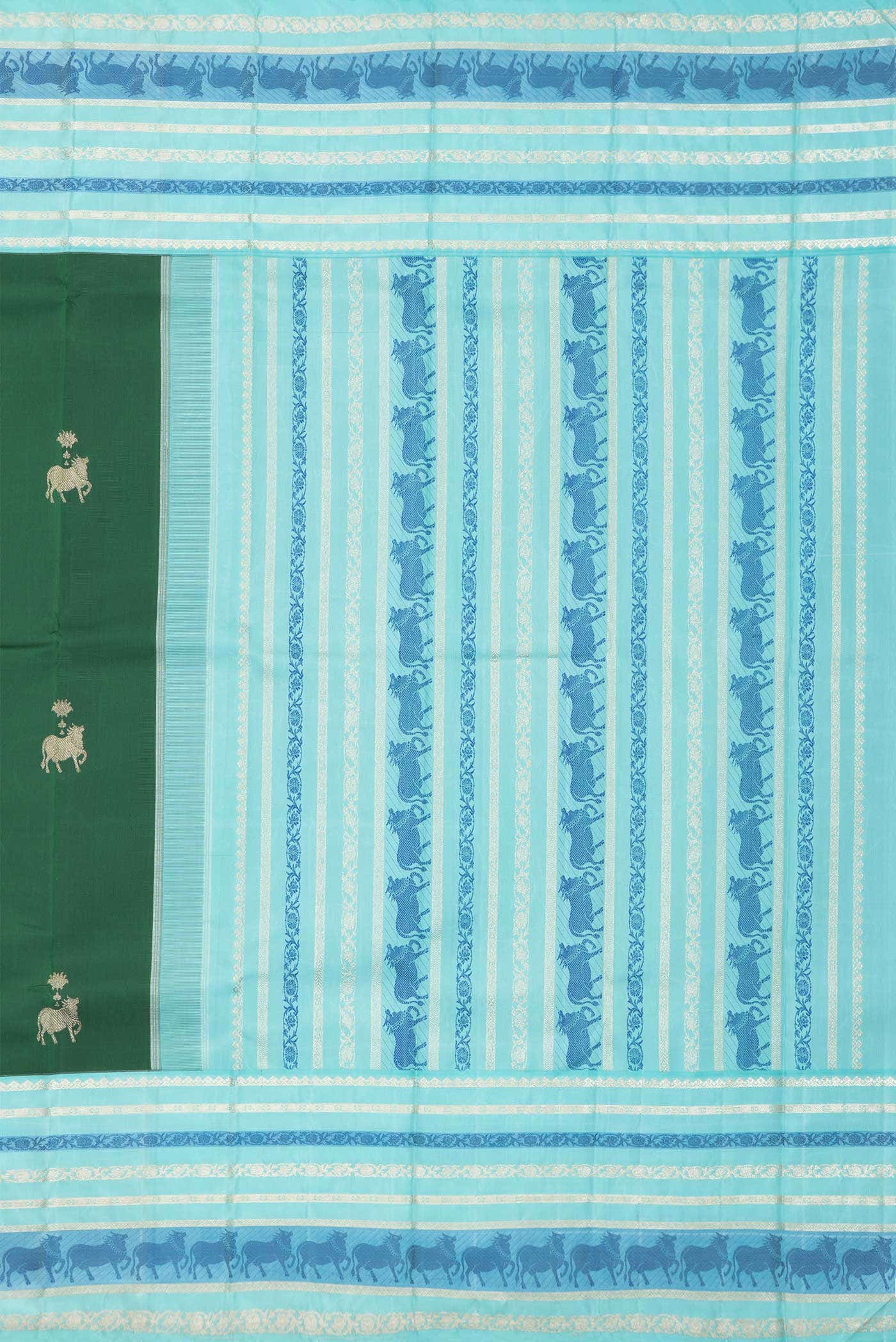 Green Kanchipuram Silk Saree
