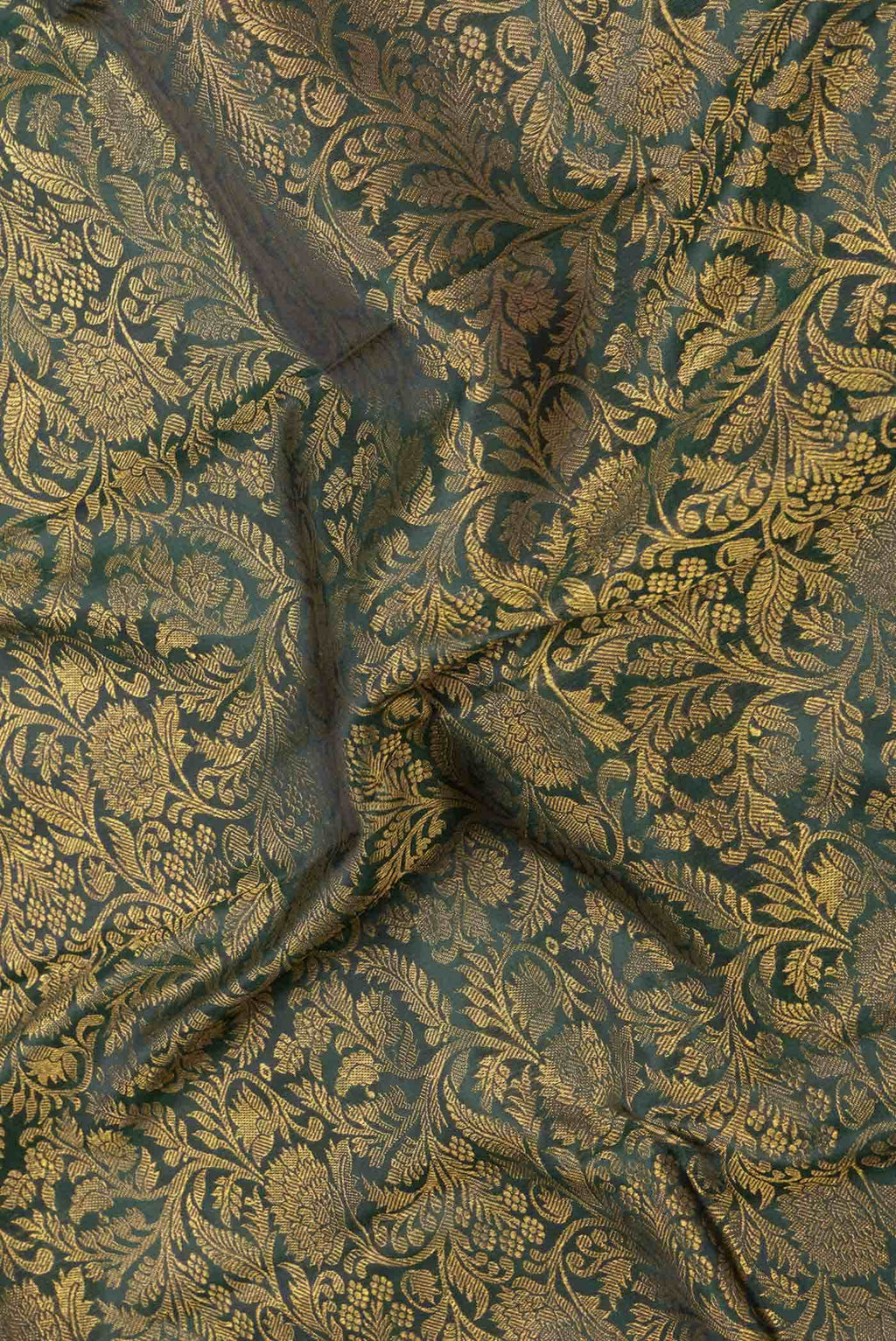 Green Dual Tone Kanchipuram Silk Saree