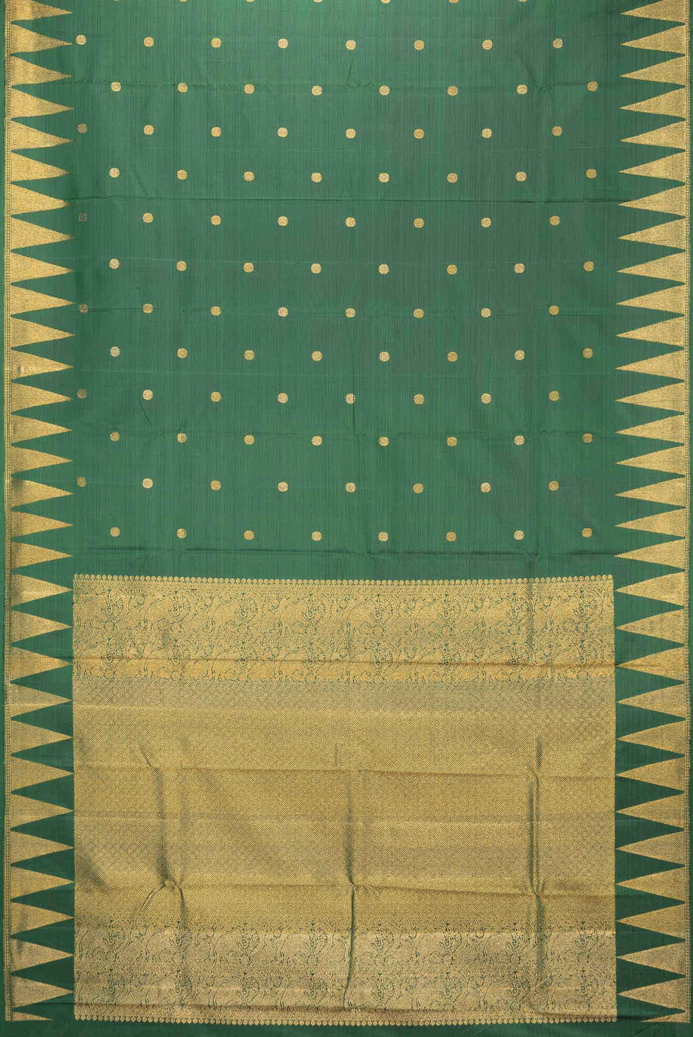 Green Kanchipuram Silk Saree