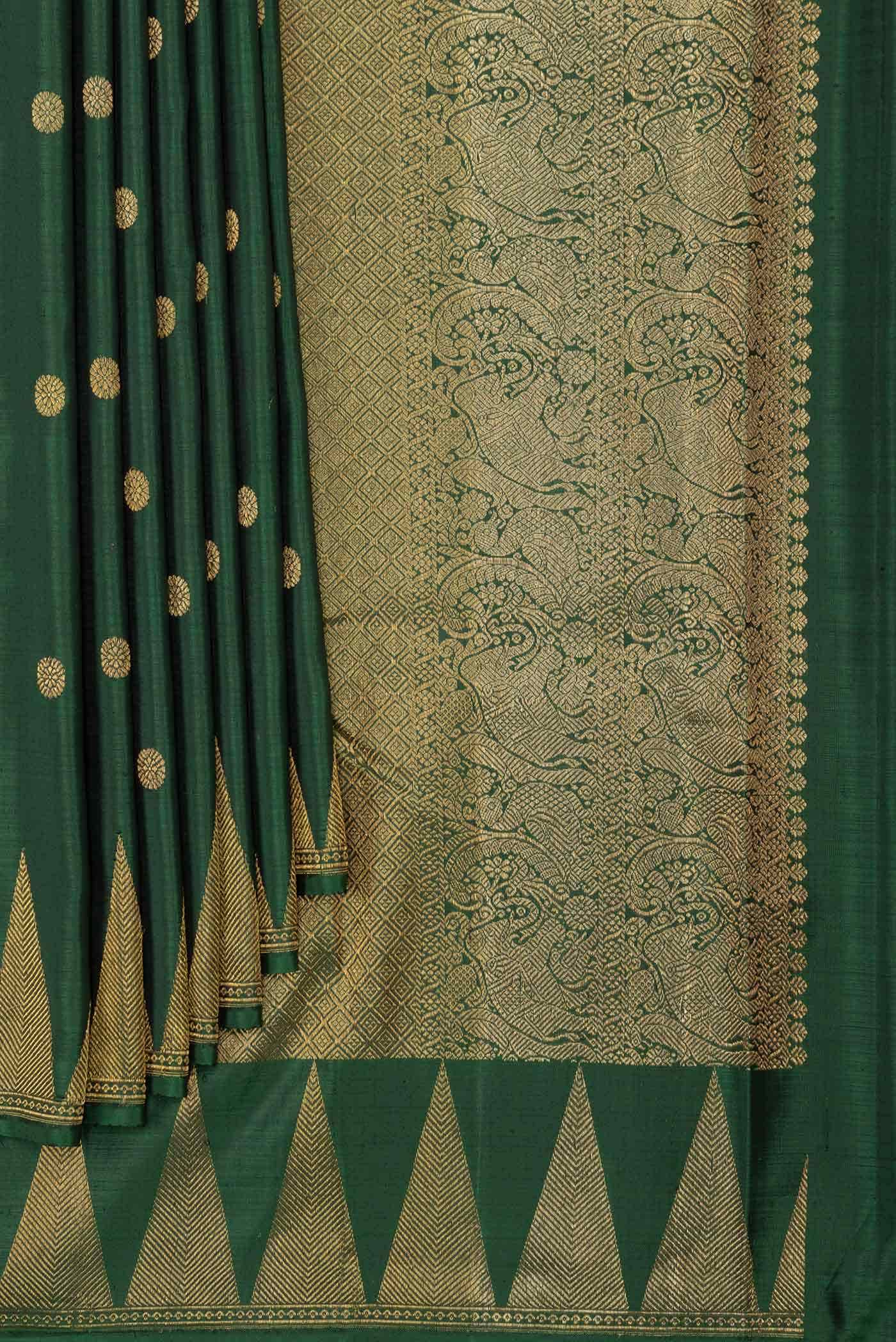 Green Kanchipuram Silk Saree