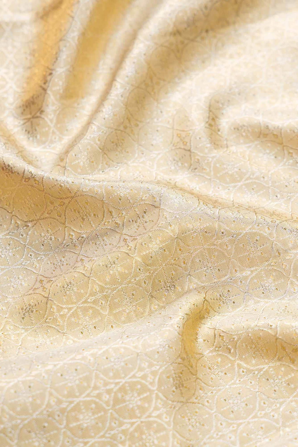 Sandal Dual Tone Kanchipuram Tissue Silk Saree