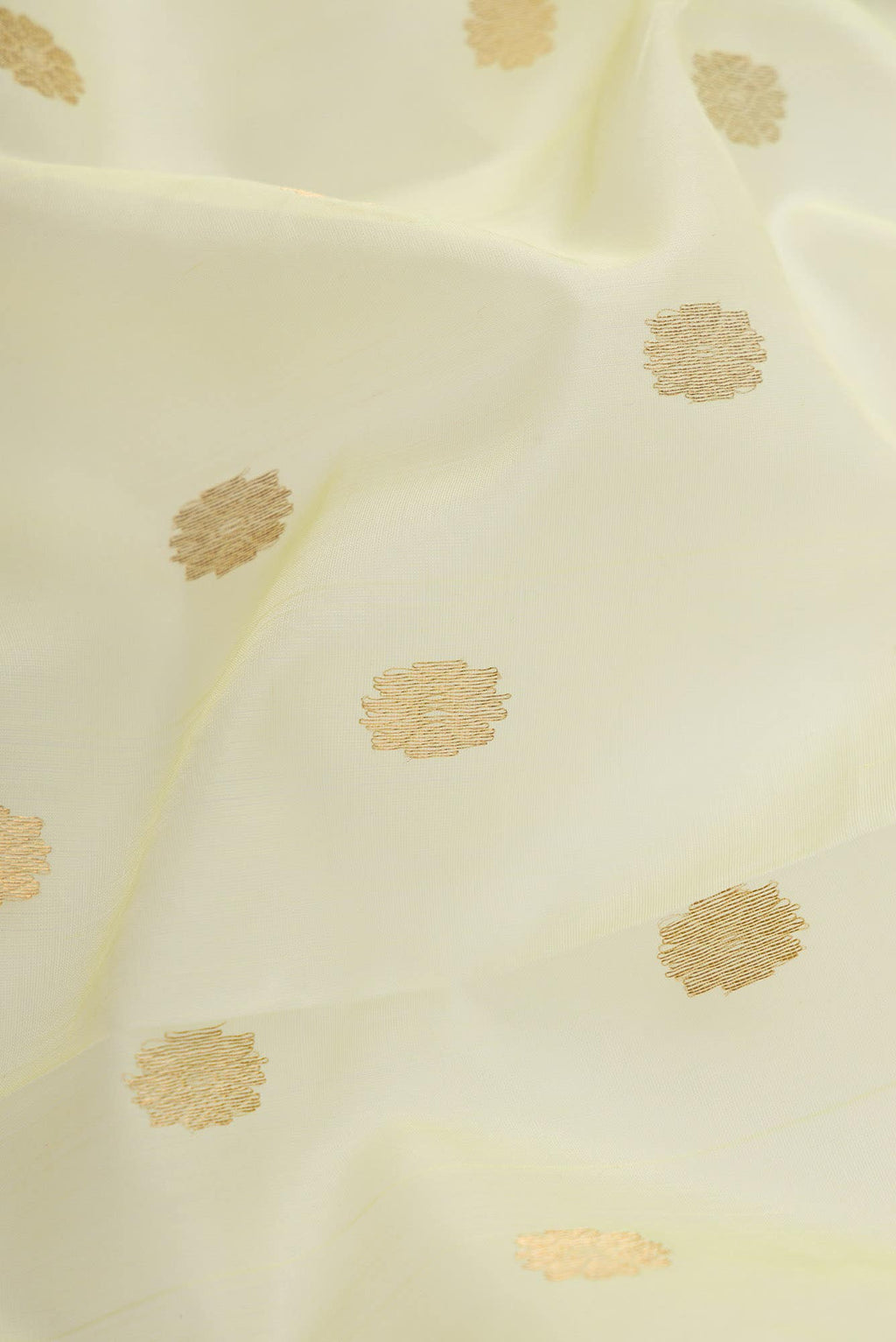 Lemon Yellow Dual Tone Chanderi Silk Saree
