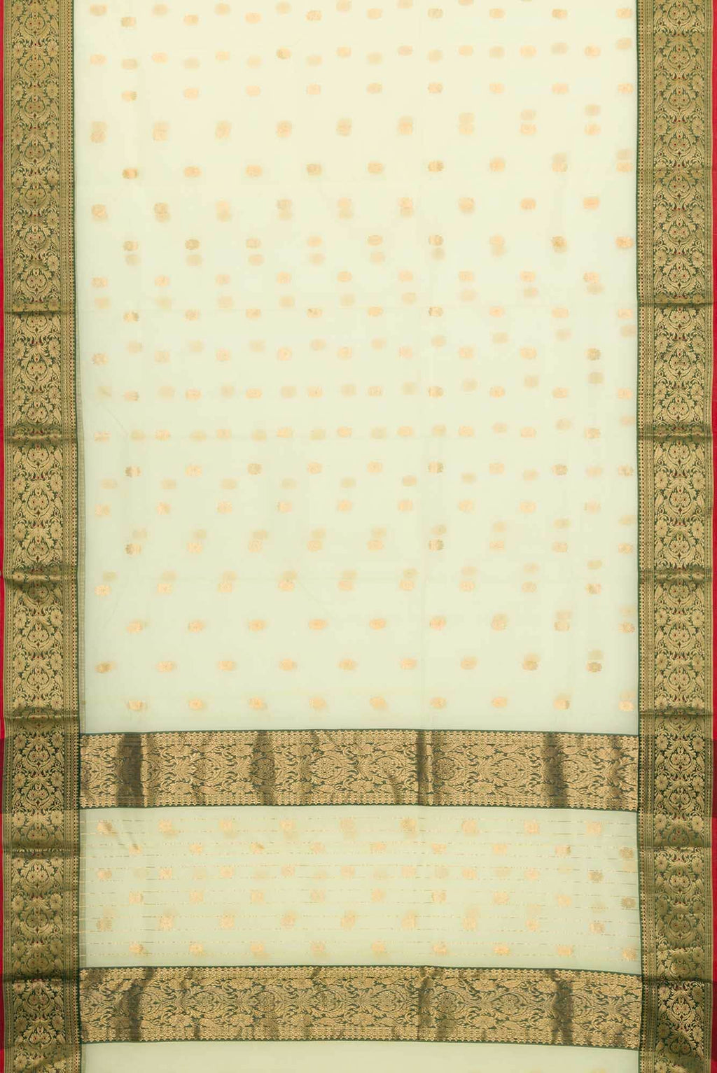 Lemon Yellow Dual Tone Chanderi Silk Saree