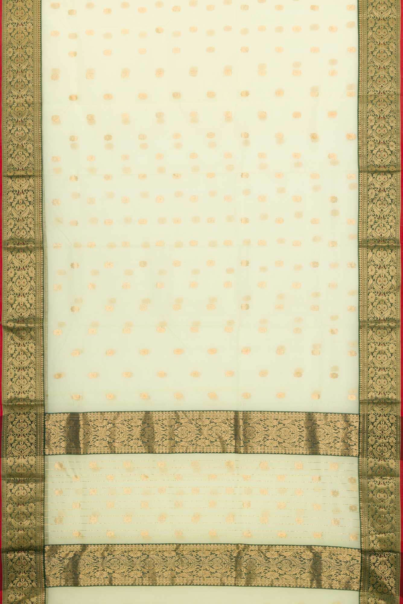 Lemon Yellow Dual Tone Chanderi Silk Saree