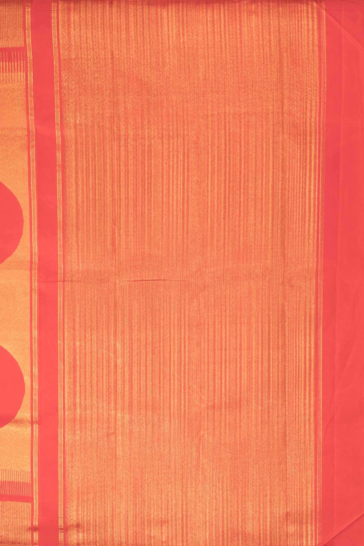 Red Dual Tone Kanchipuram Silk Saree