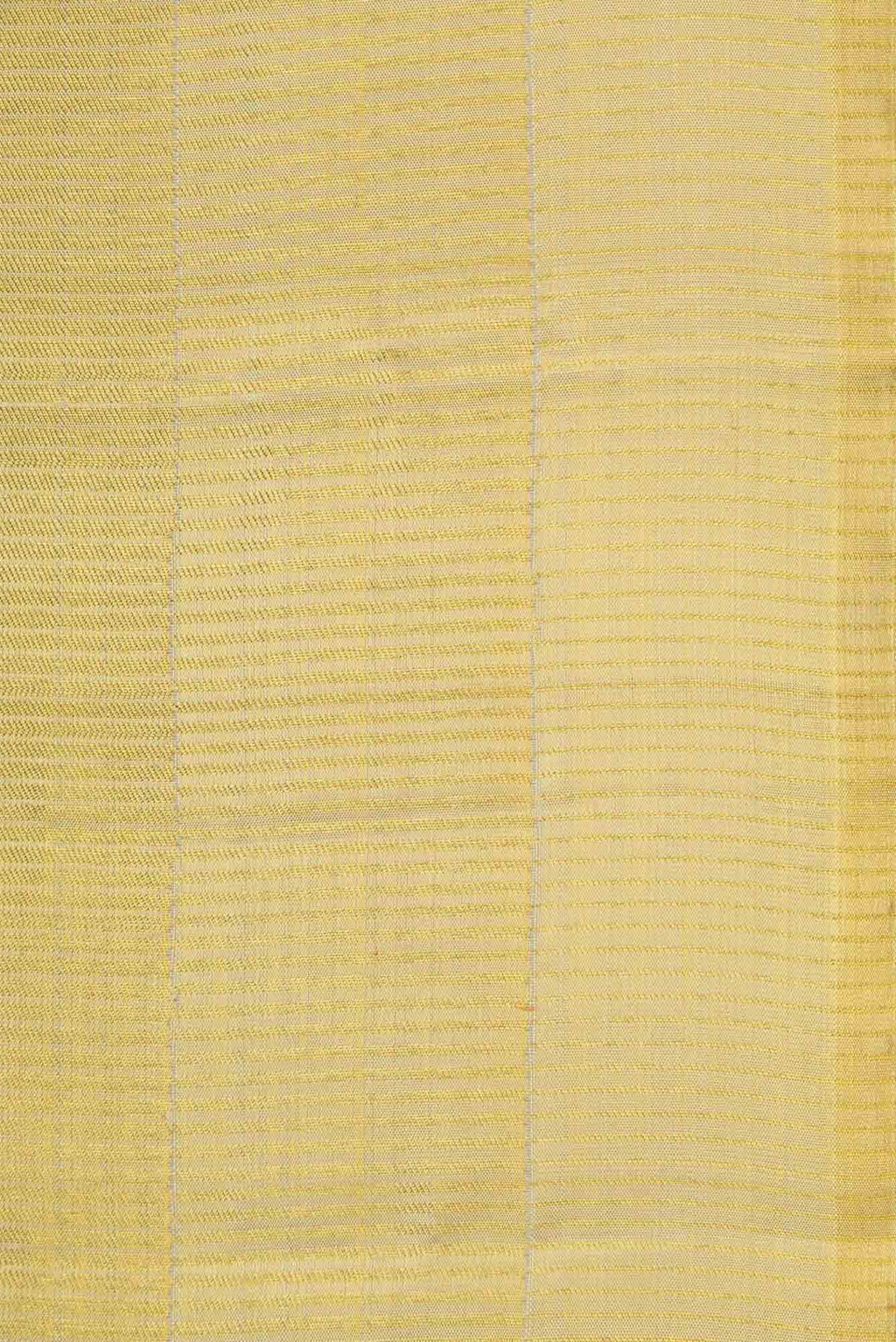 Gold Dual Tone Kanchipuram Tissue Silk Saree