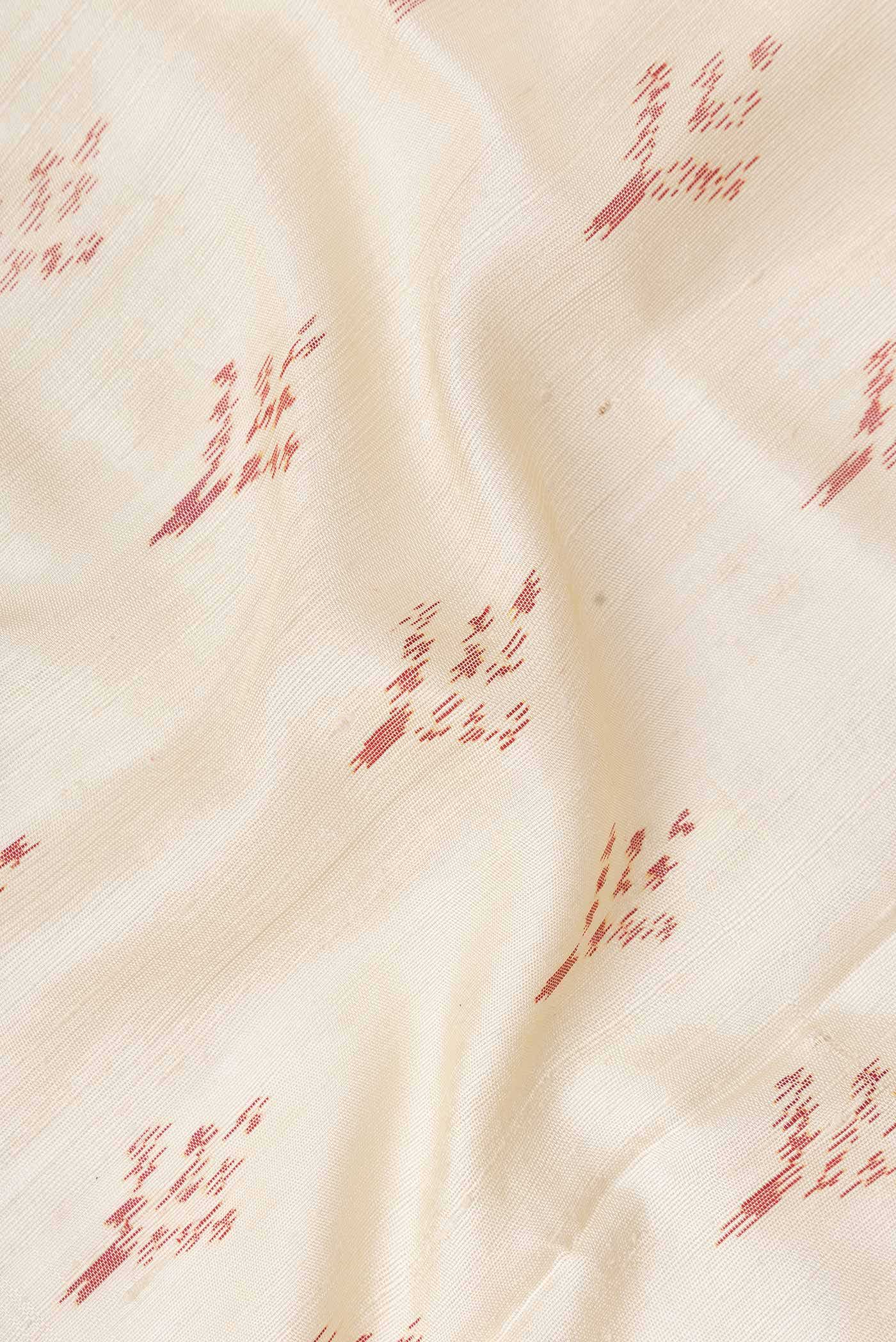 Beige Rajkot Patola Silk Saree