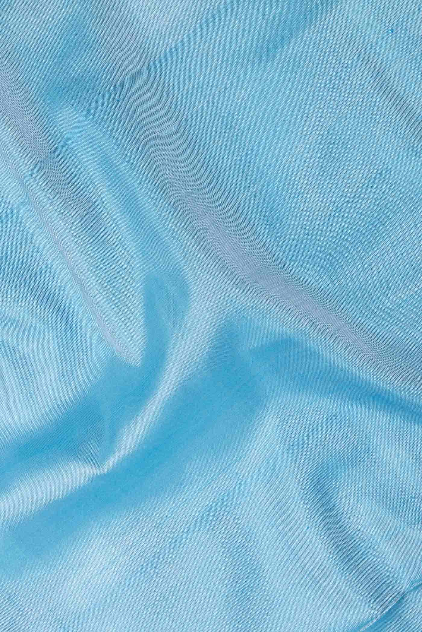 Blue Rajkot Patola Silk Saree