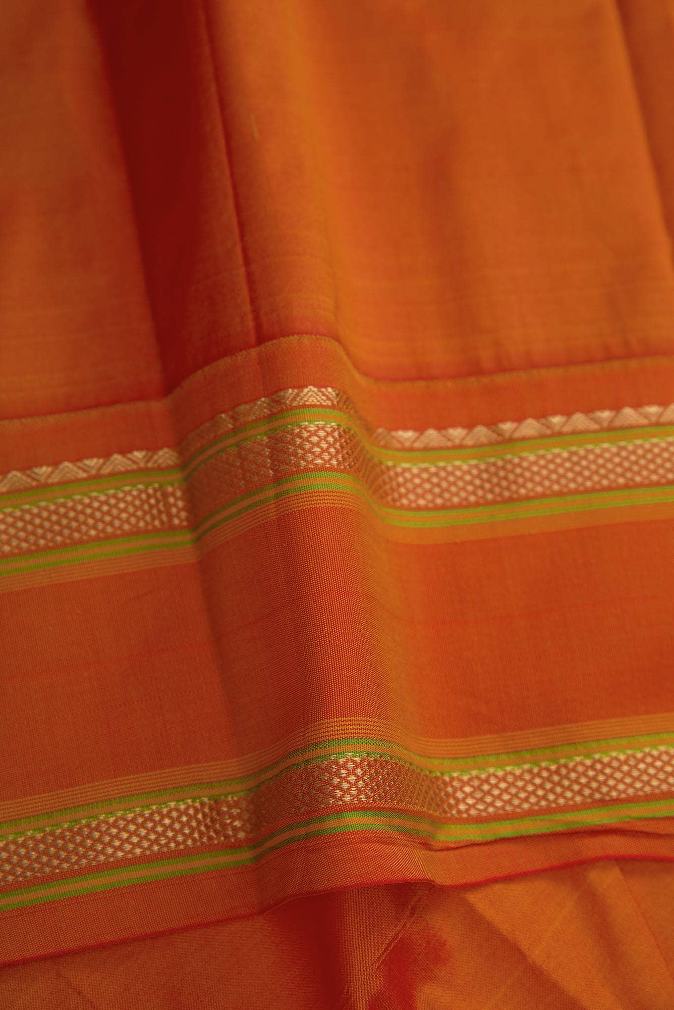 Pink Dual Tone Kanchipuram Silk Saree