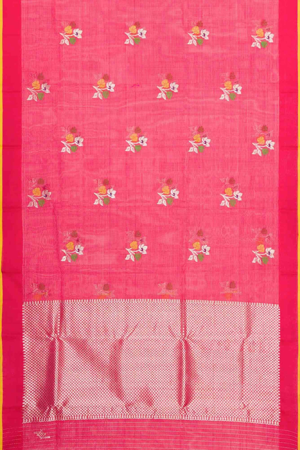 Maroon Dual Tone Kota Silk Saree