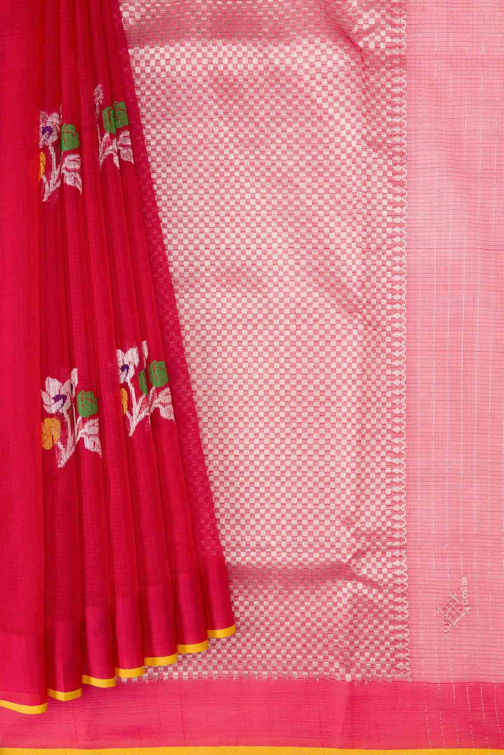 Maroon Dual Tone Kota Silk Saree