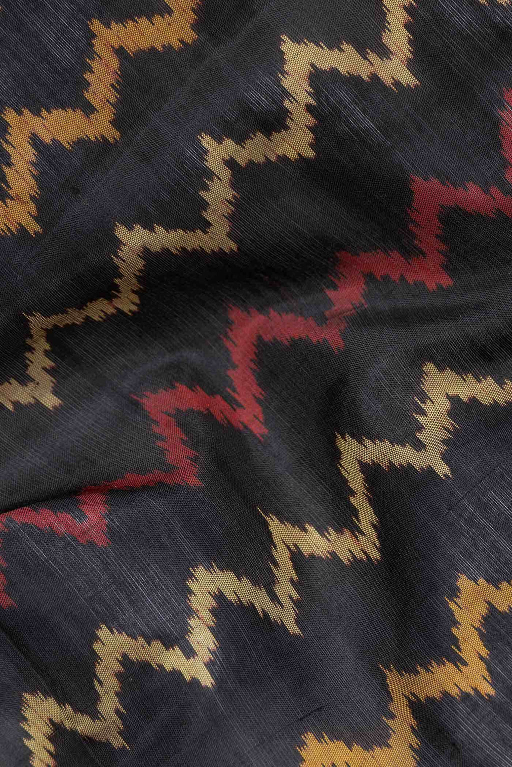 Black Rajkot Patola Silk Saree