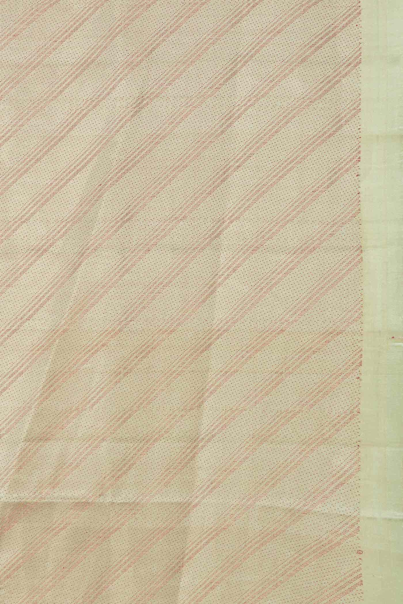 Pista Green Dual Tone Soft Silk Saree