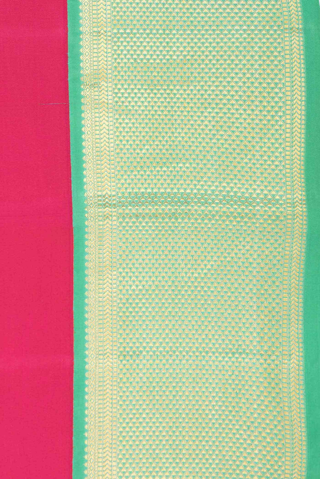 Pink Dual Tone Kanchipuram Silk Saree