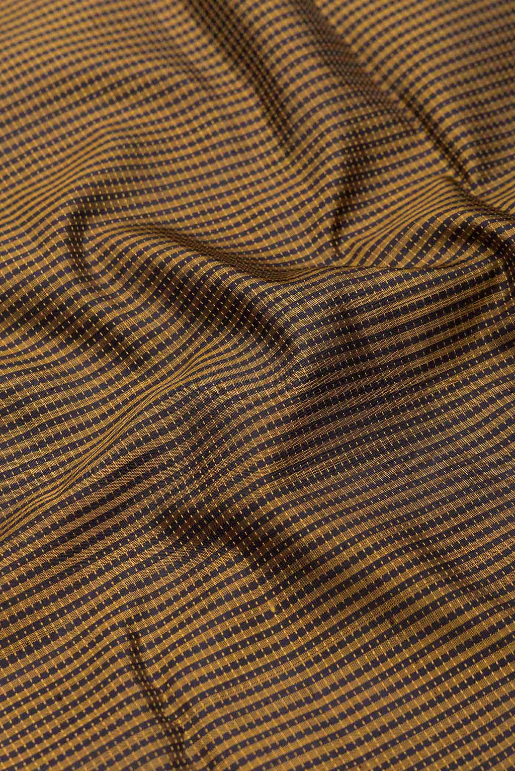 Pure Silk Pure Zari Mustard Dual Tone Kanchipuram Saree