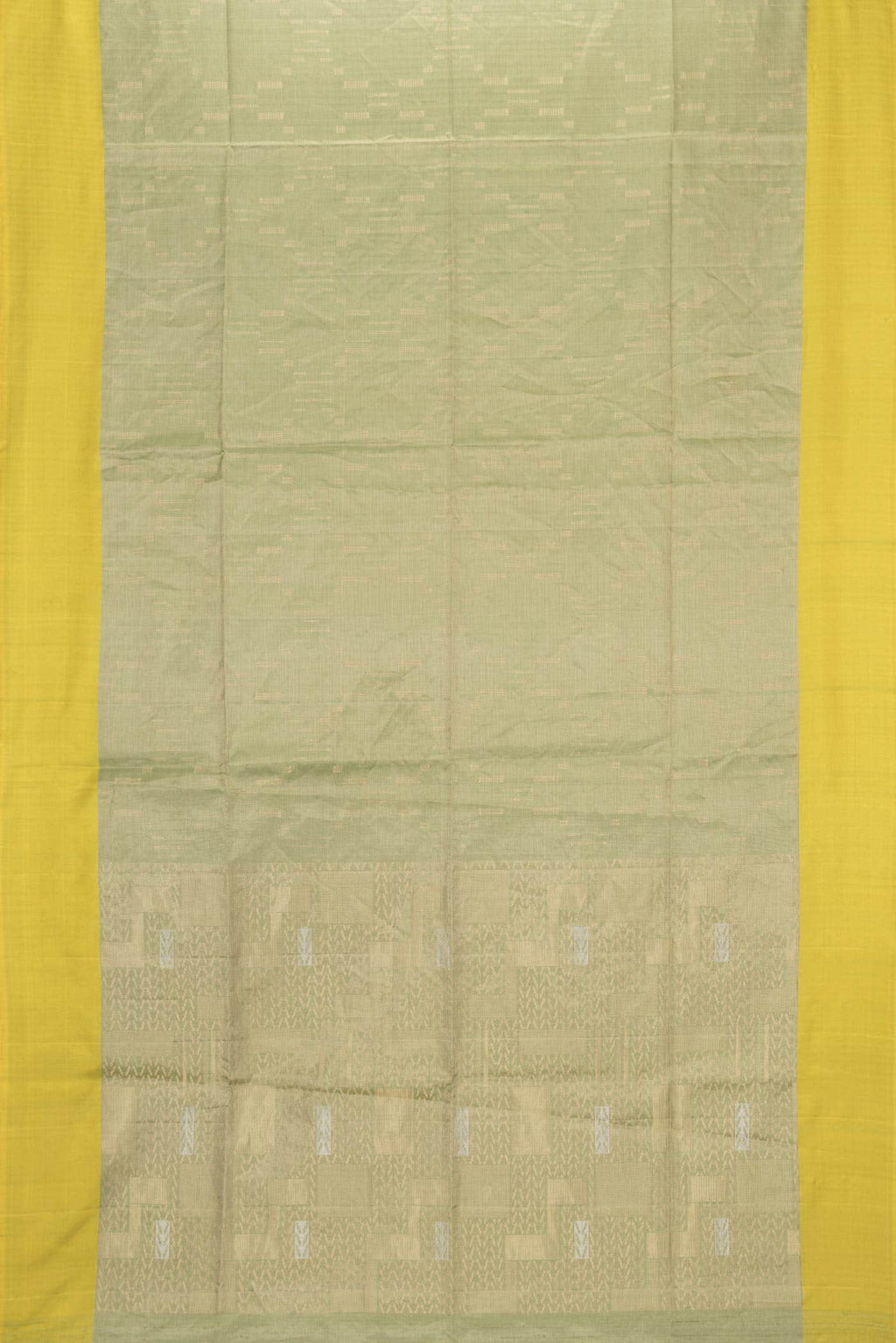 Green Dual Tone Soft Silk Saree