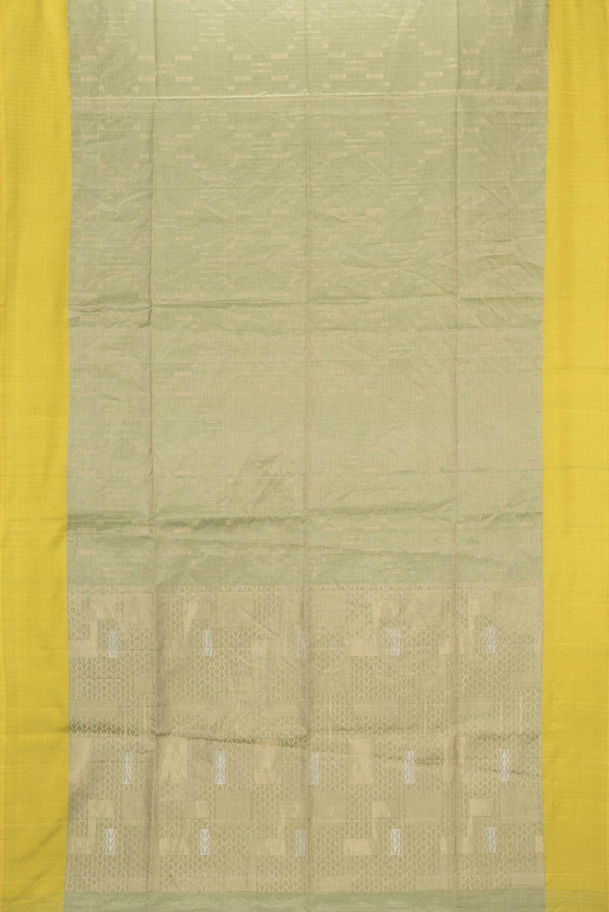 Green Dual Tone Soft Silk Saree