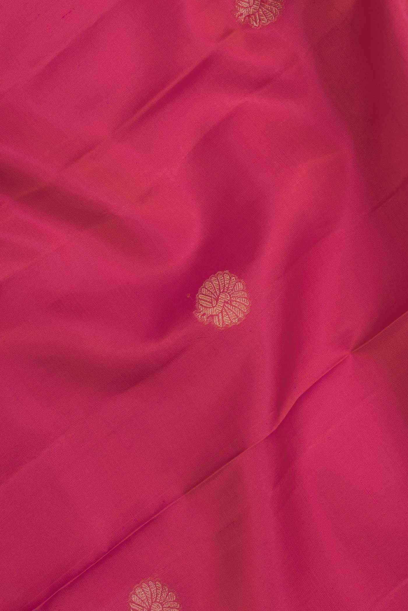 Rani Pink Dual Tone Kanchipuram Silk Saree