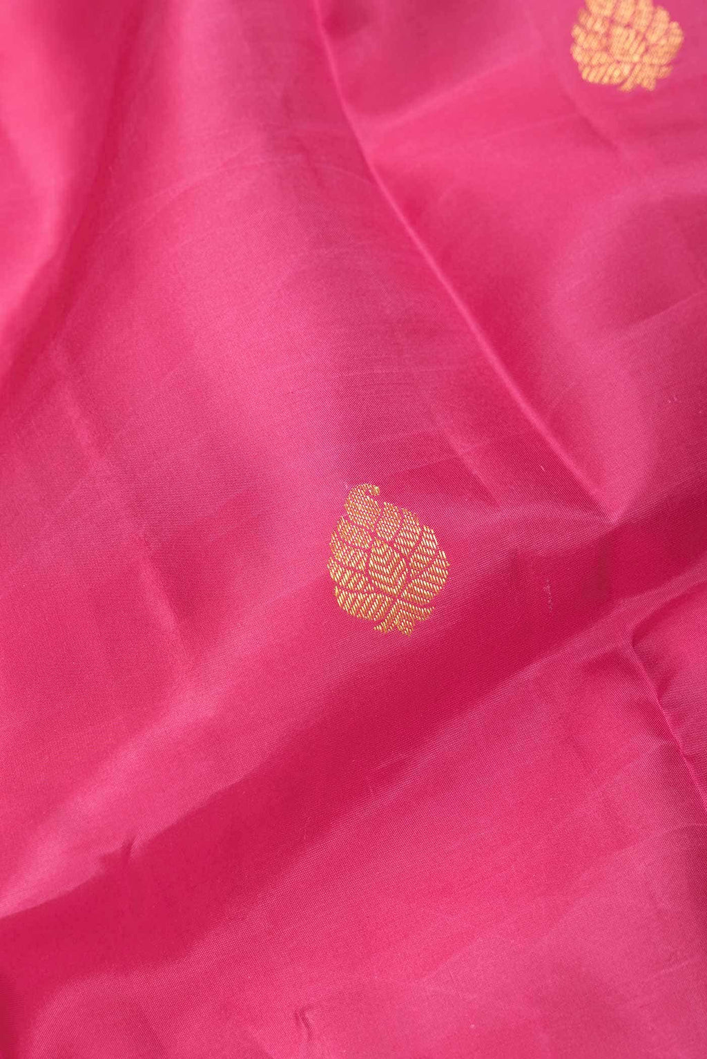 Pink Dual Tone Kanchipuram Silk Saree