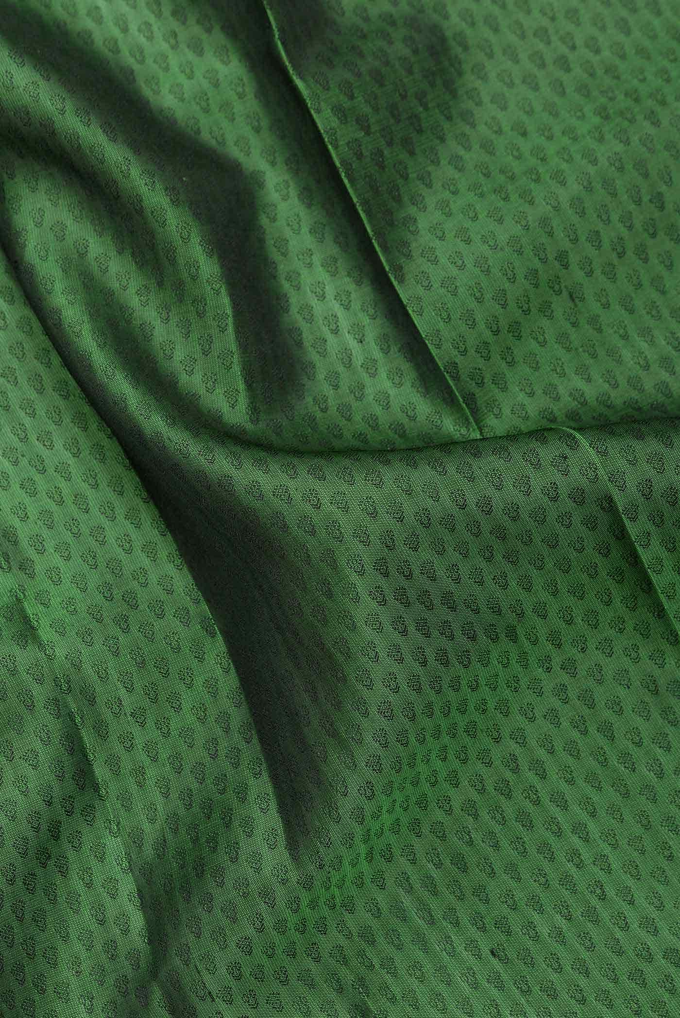 Green Dual Tone Kanchipuram Silk Saree