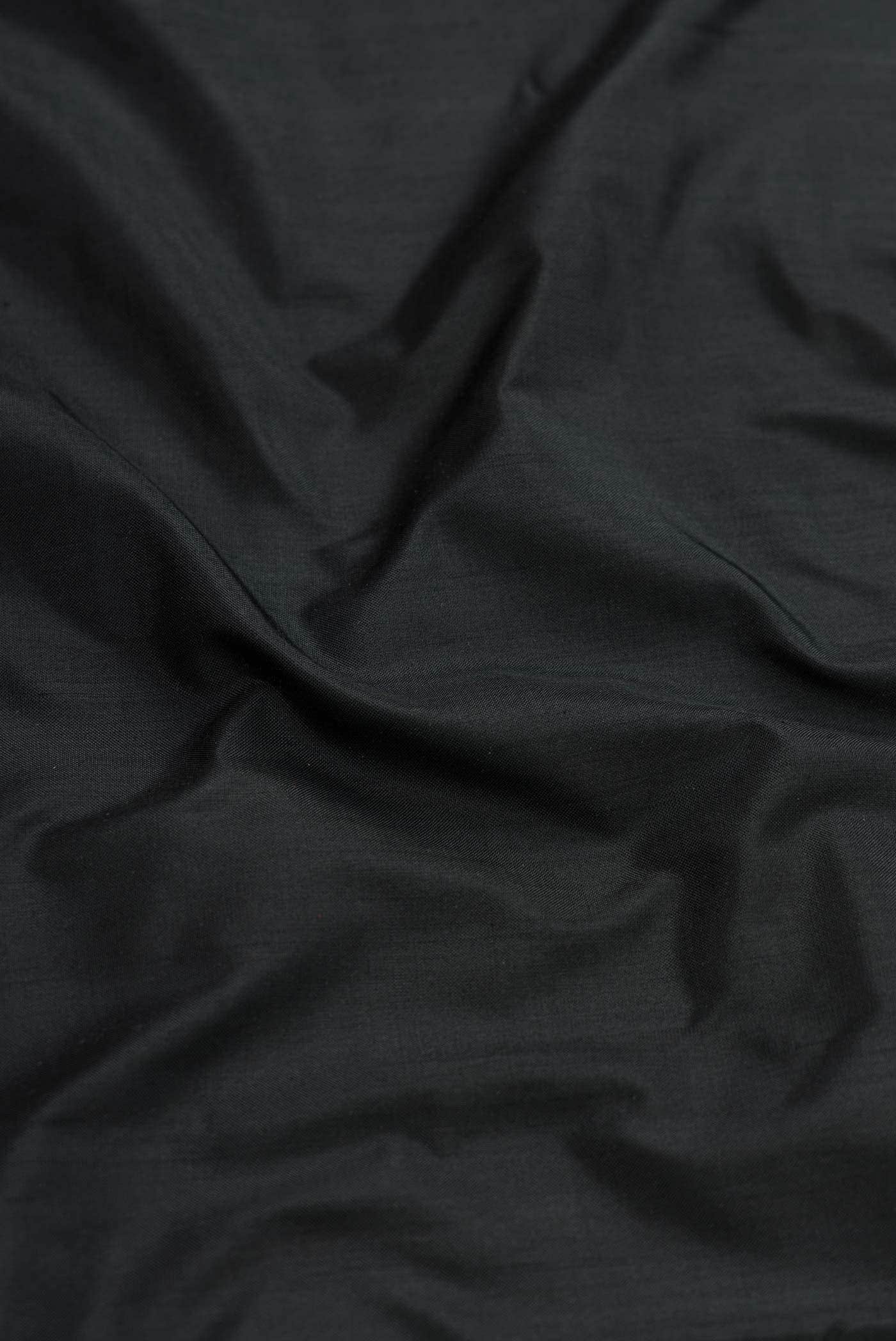 Black Dual Tone Double Ikat Saree