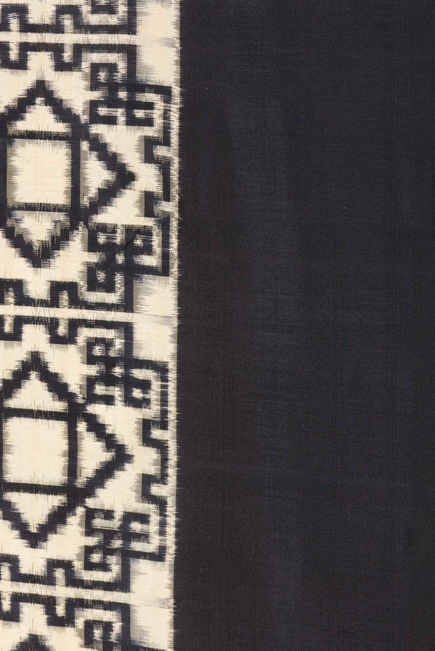 Sandal Double Ikat Saree