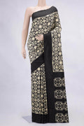 Sandal Double Ikat Saree