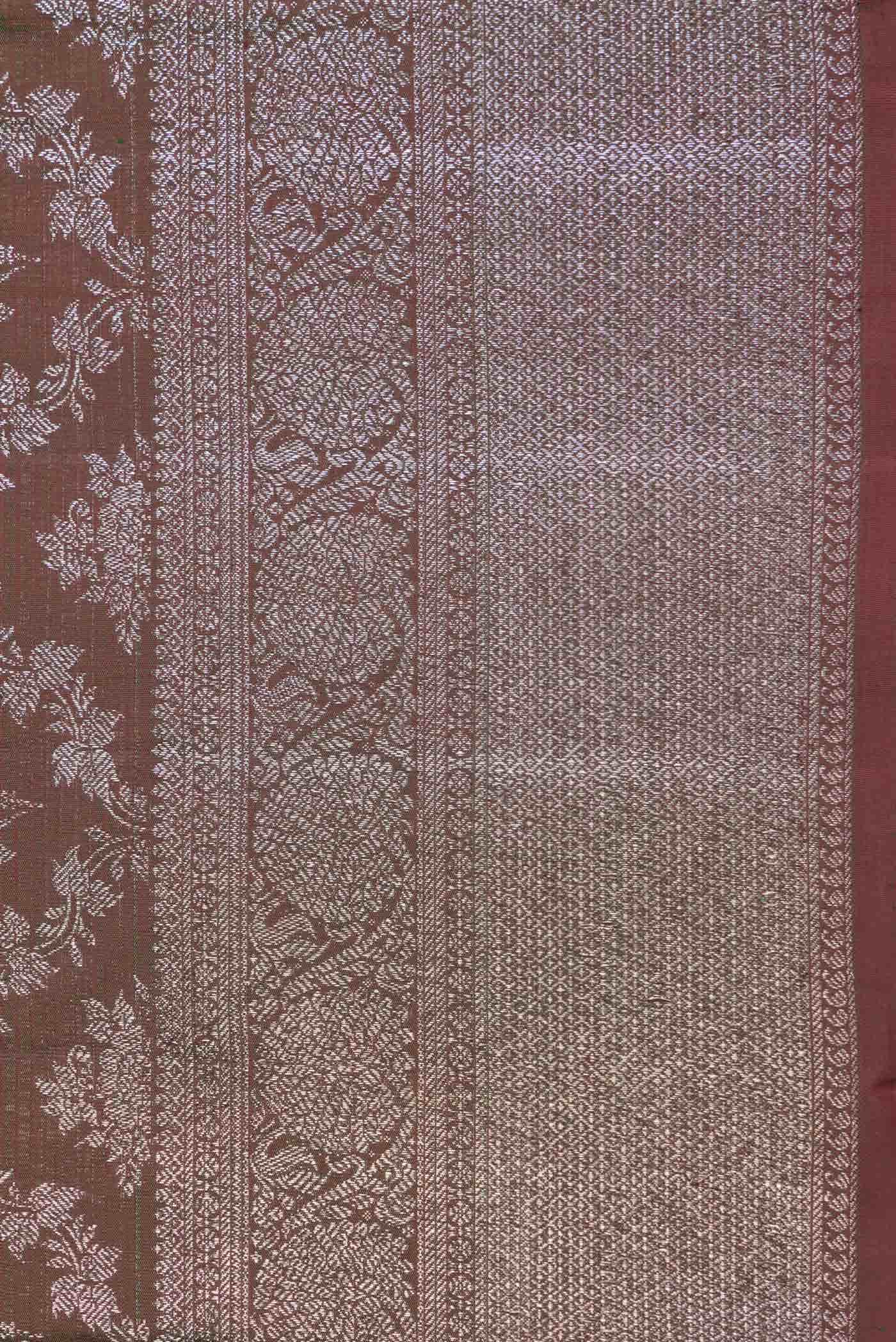Mehandi Green Dual Tone Kanchipuram Silk Saree