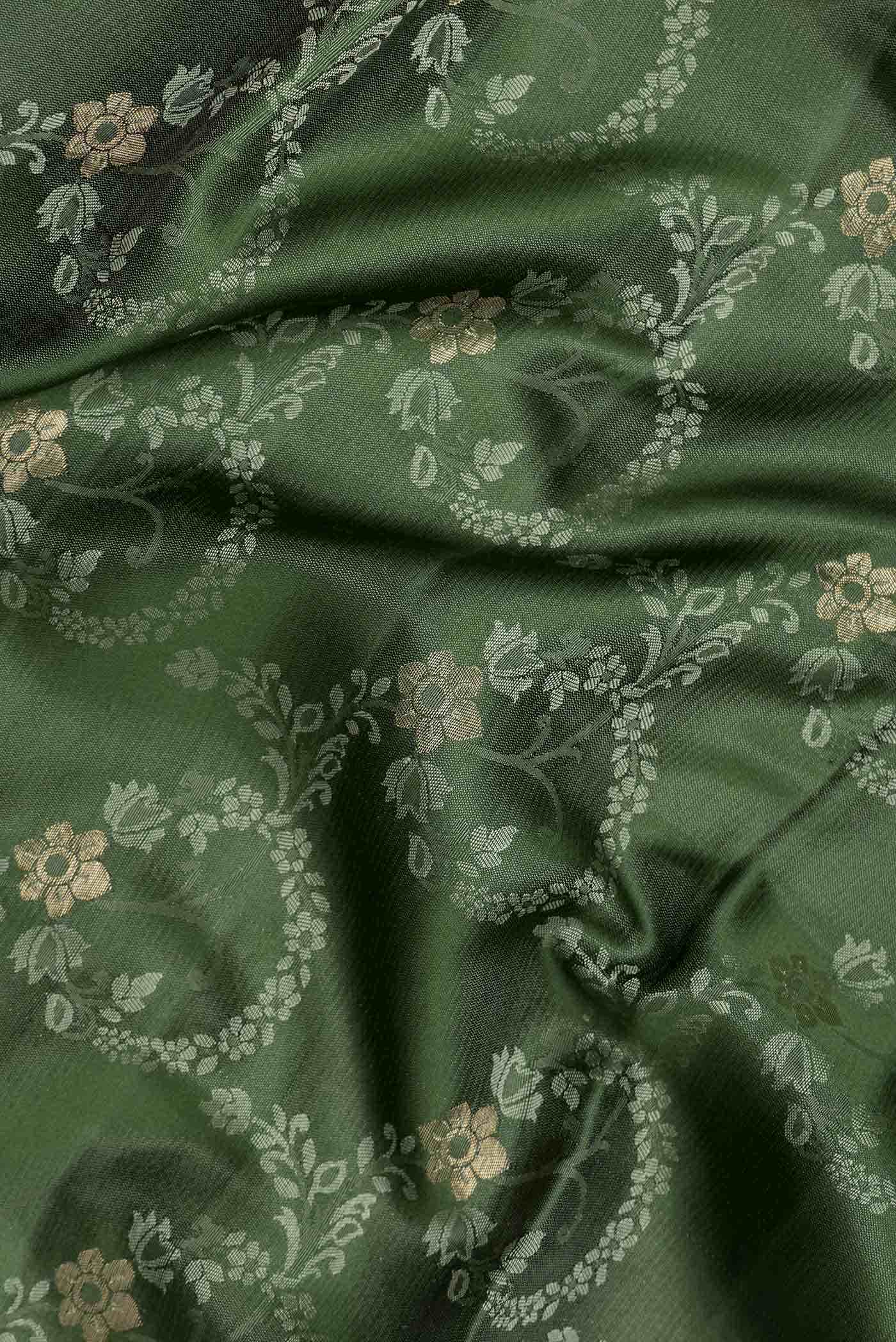 Green Kanchipuram Silk Saree