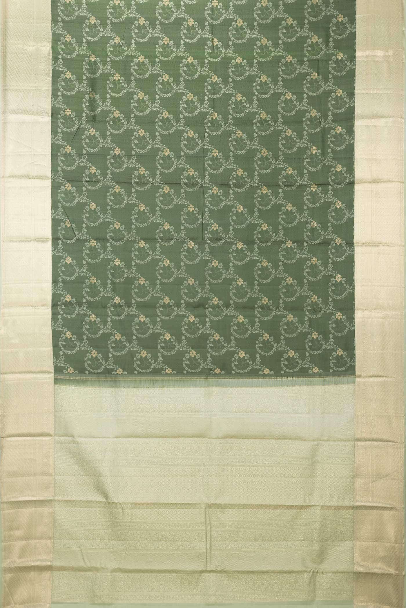 Green Kanchipuram Silk Saree