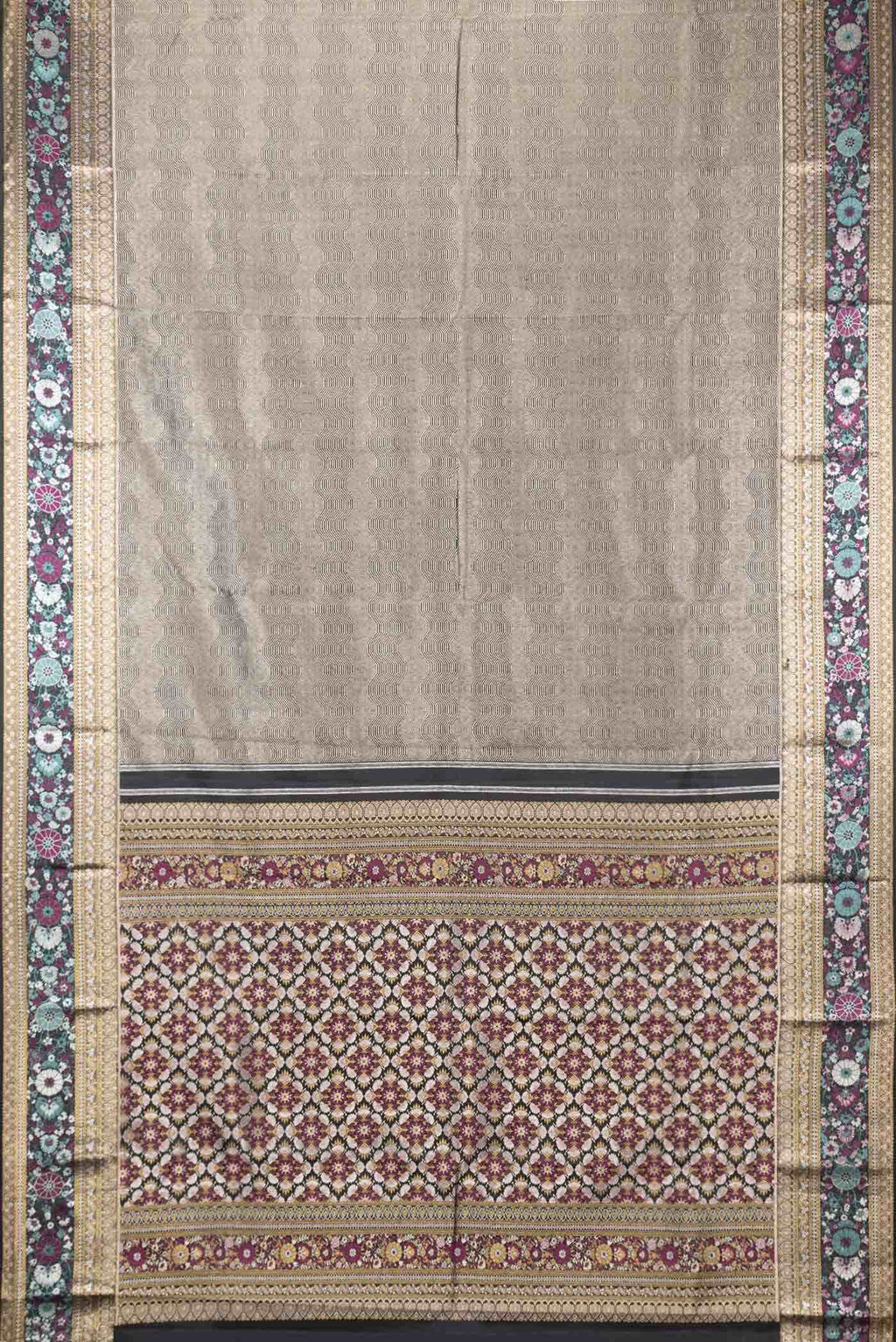 Black Kanchipuram Silk Saree
