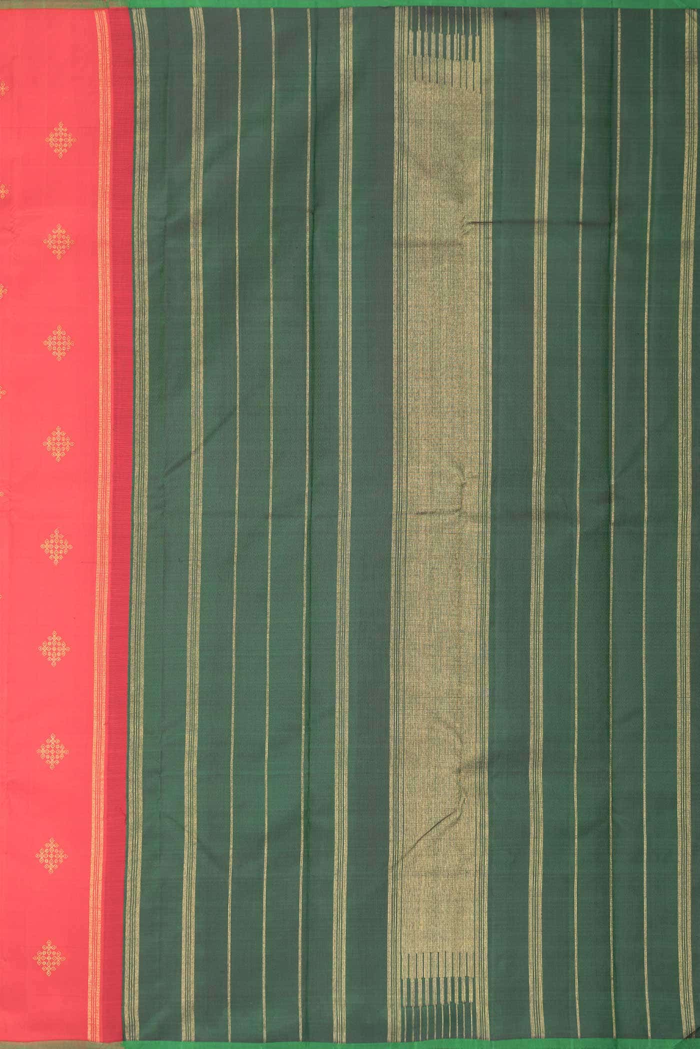 Pure Silk Pure Zari Red Kanchipuram Saree