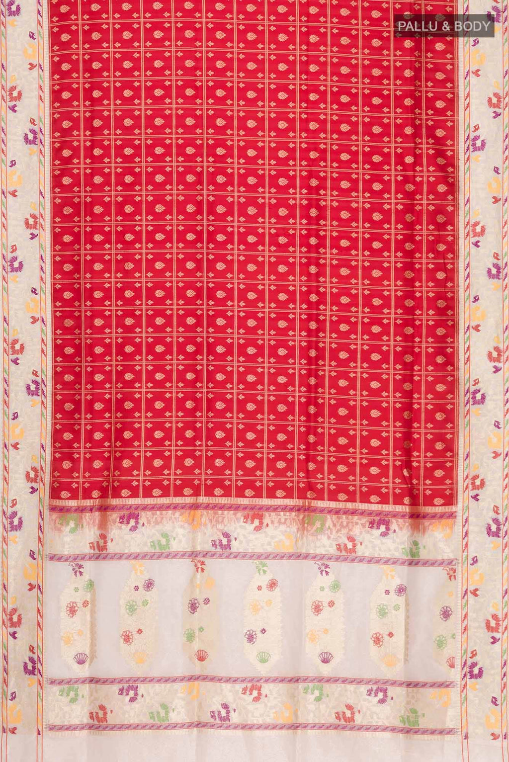 Red Banarasi Silk Saree