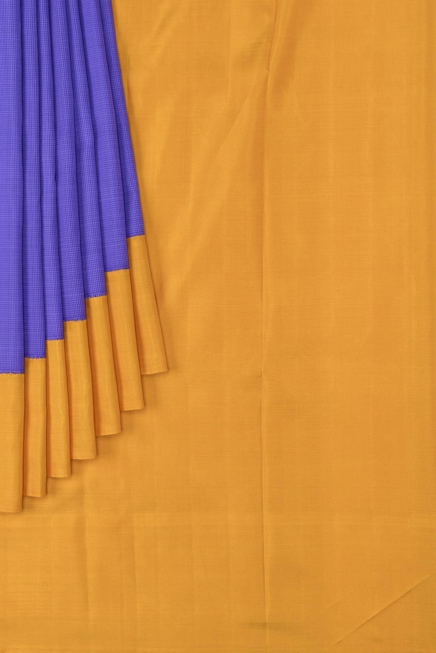 Royal Blue Dual Tone Kanchipuram Silk Saree