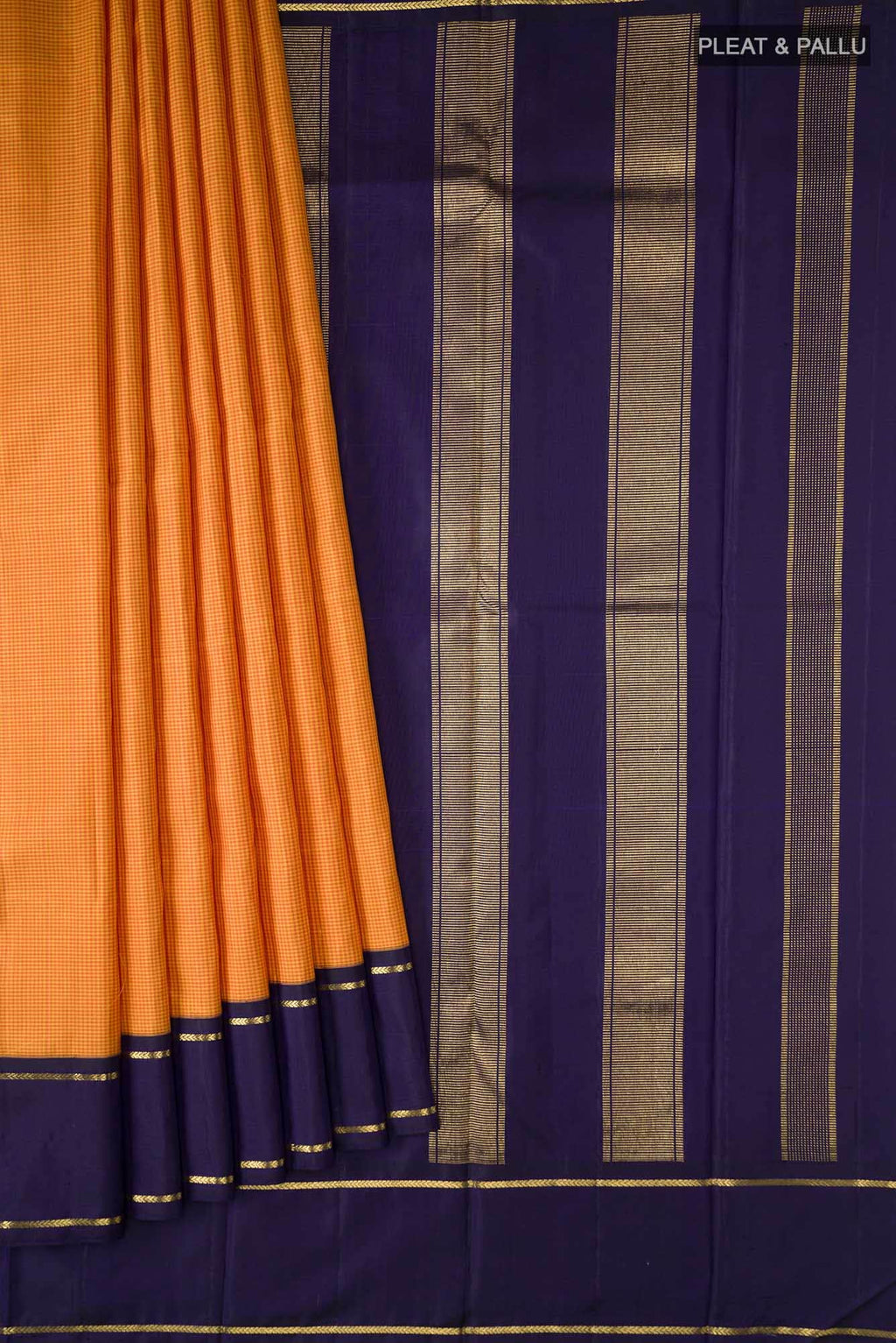 Pure Silk Pure Zari Multi Kanchipuram Saree