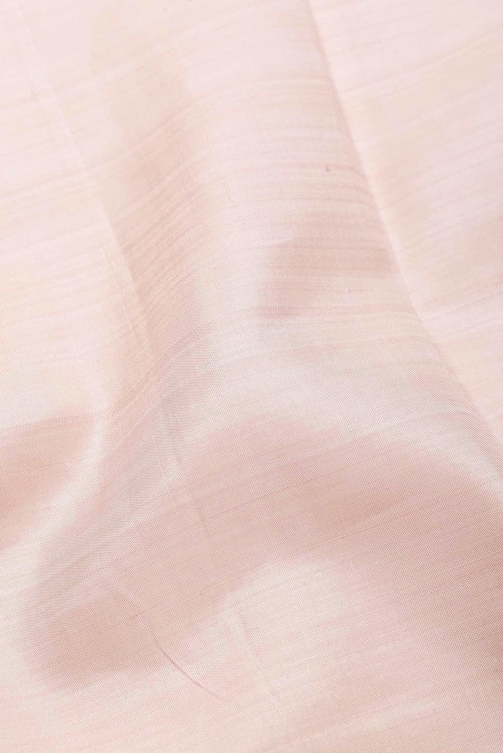Pure Silk Pure Zari Golden Peach Kanchipuram Saree